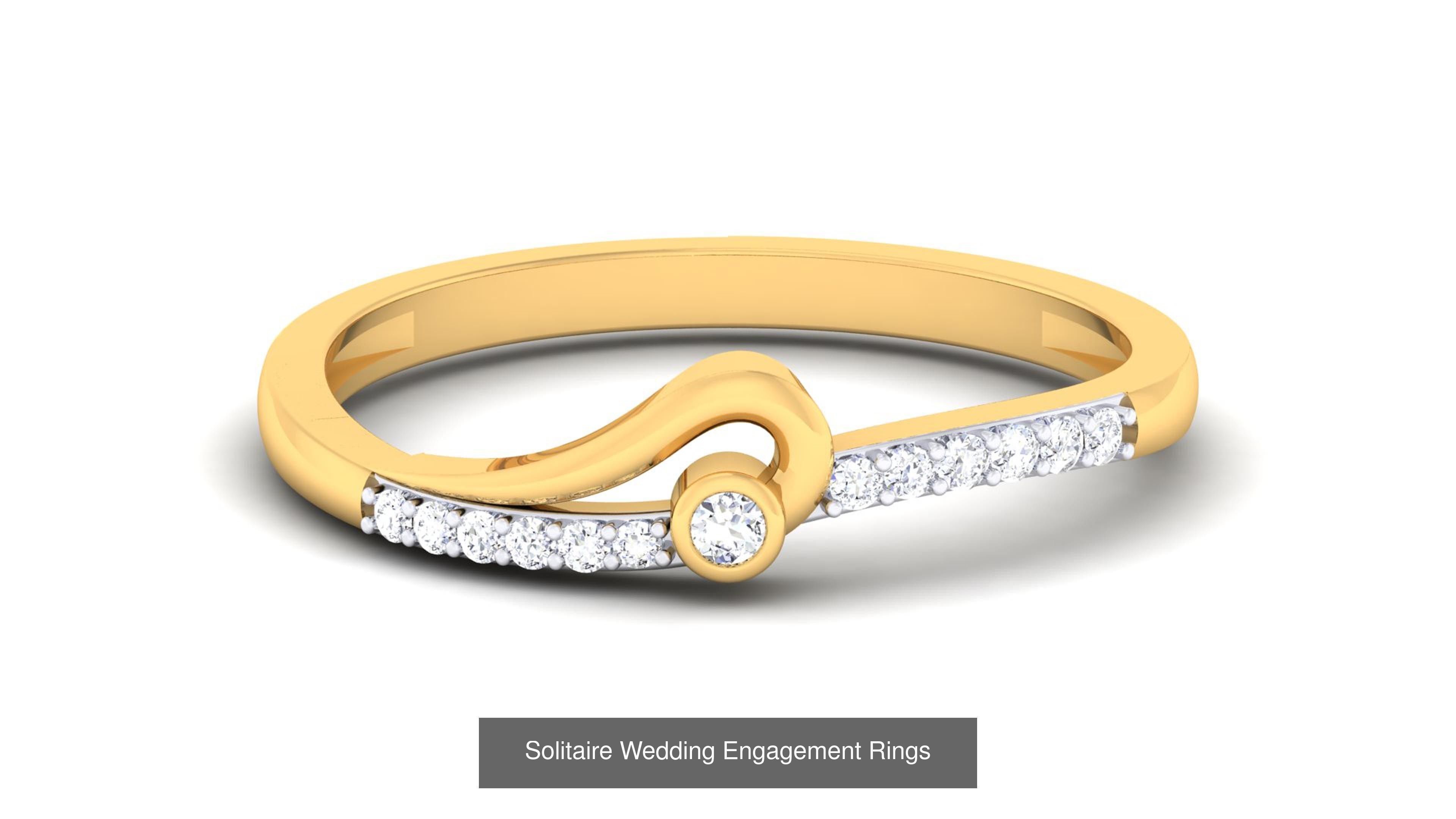 56 Solitaire Wedding Engagement Rings Collection _22