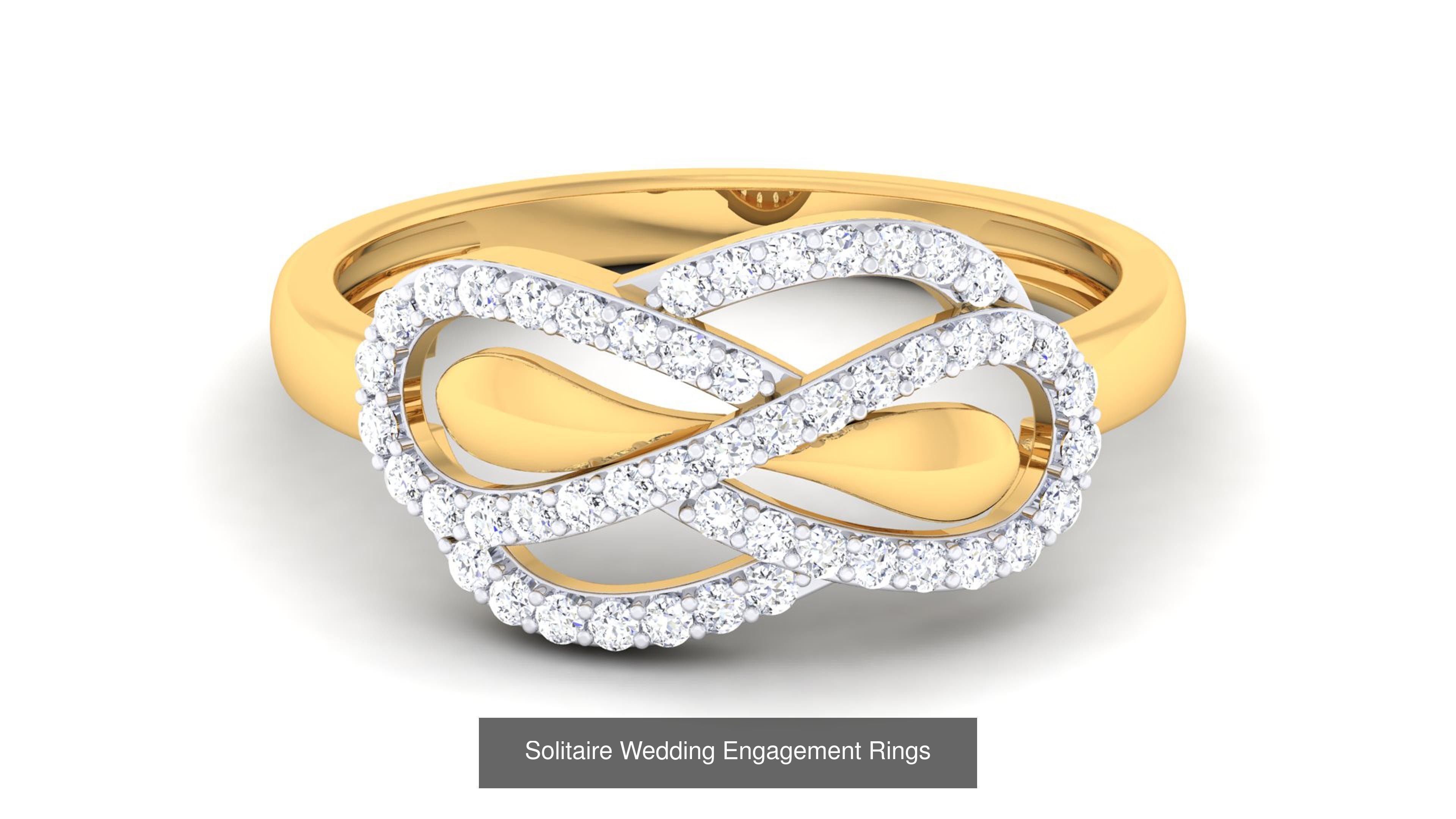 56 Solitaire Wedding Engagement Rings Collection _33