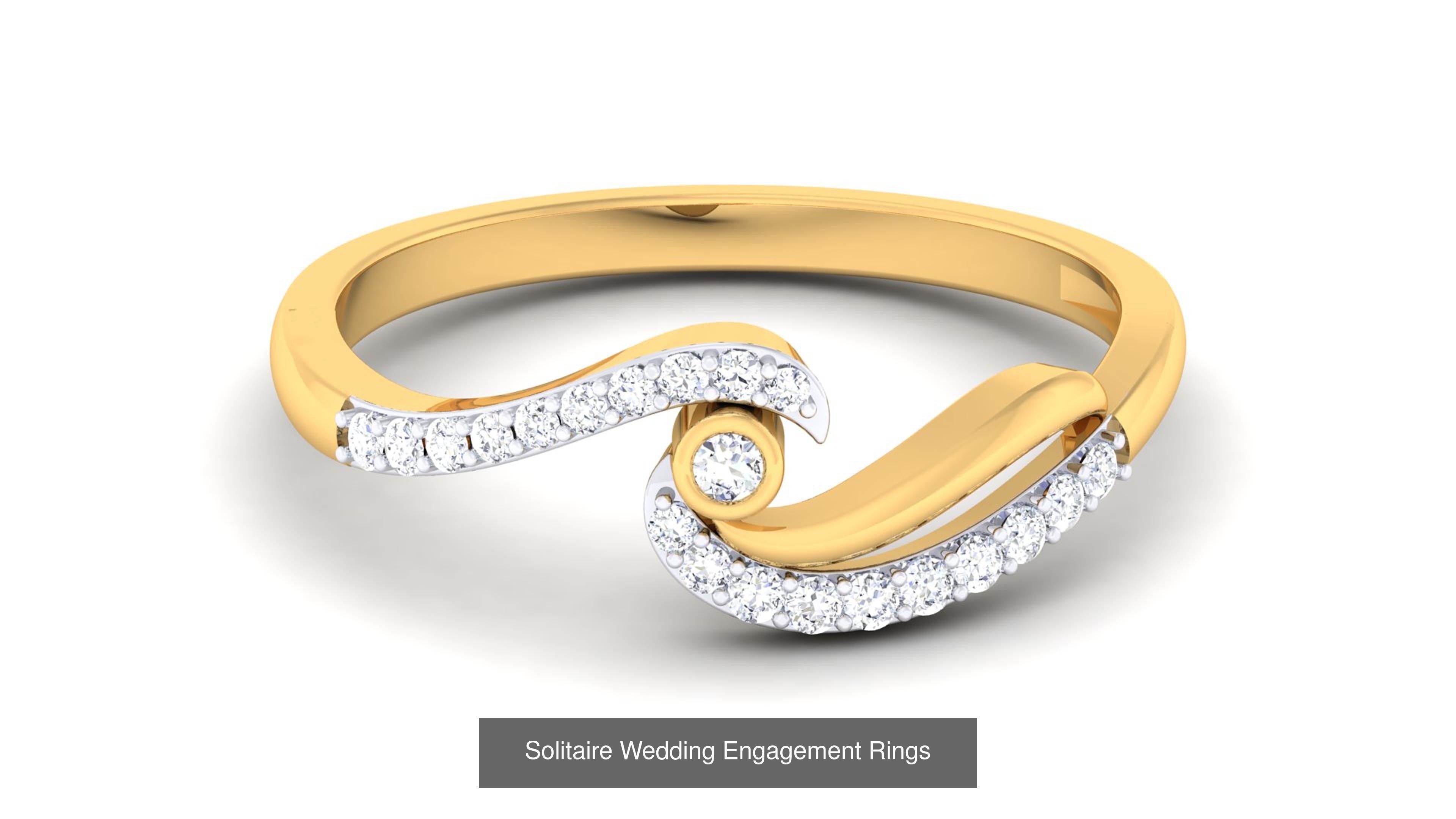 56 Solitaire Wedding Engagement Rings Collection _23
