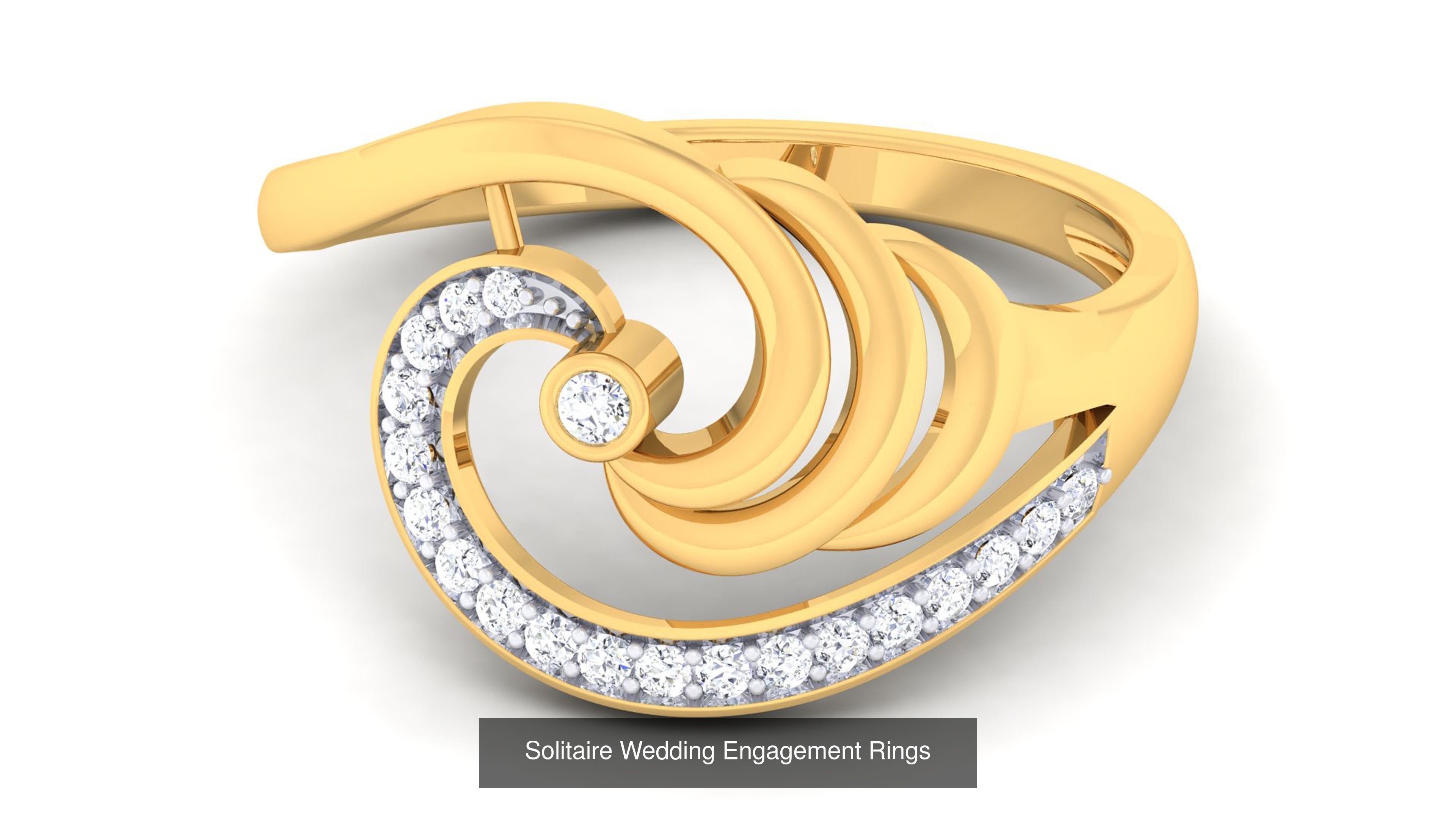 56 Solitaire Wedding Engagement Rings Collection _61