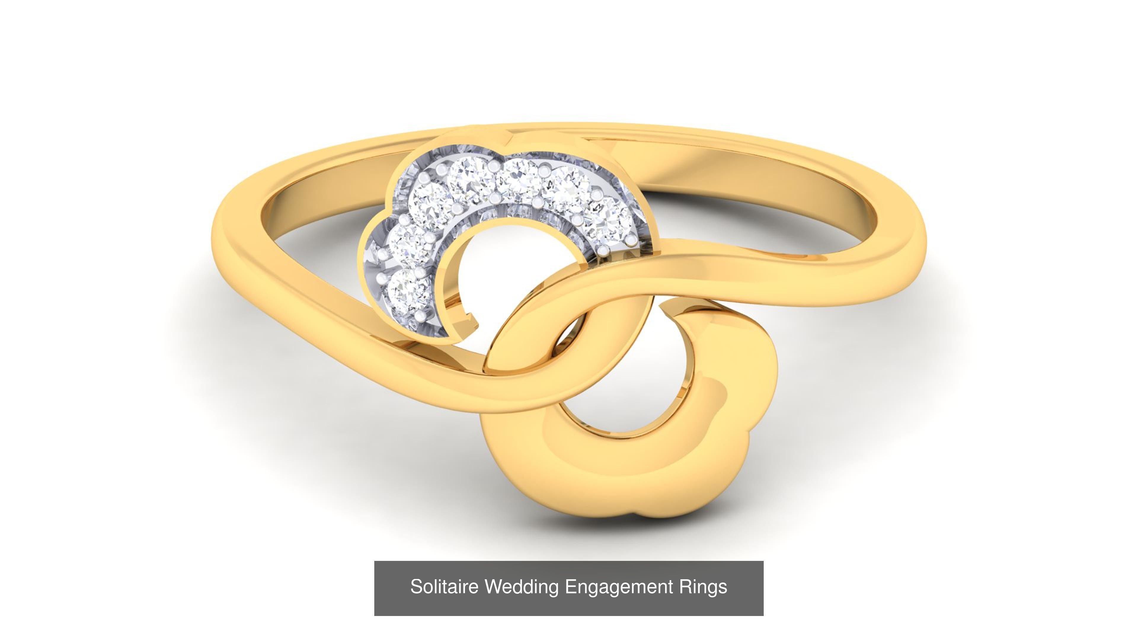 56 Solitaire Wedding Engagement Rings Collection _41