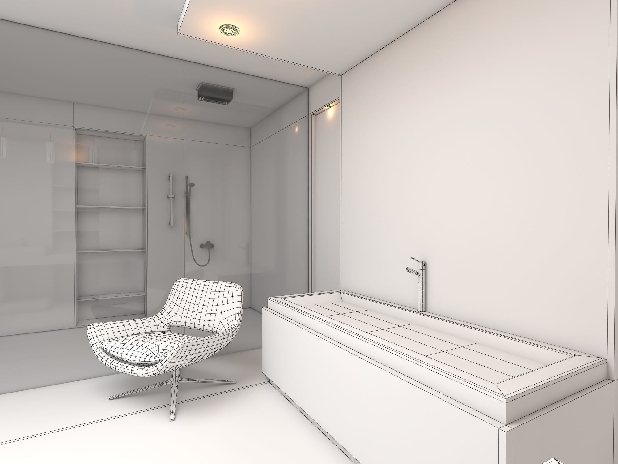Bathroom 22 3D model_8