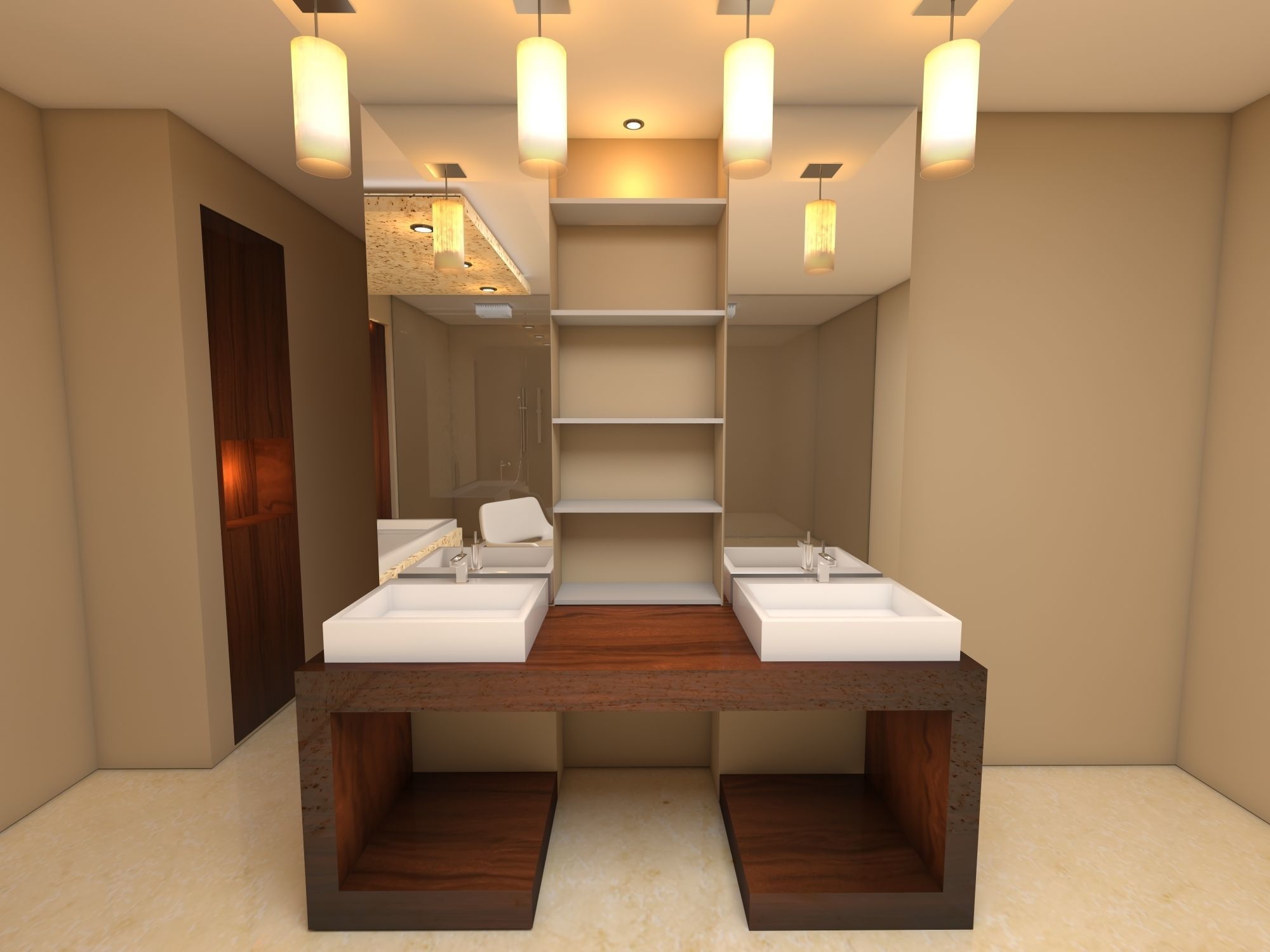 Bathroom 22 3D model_5