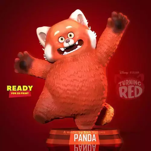 Turning Red - Meilin Lee 3D print model