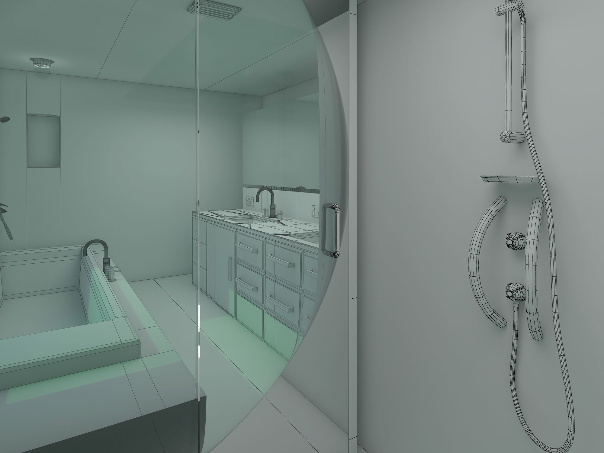 Bathroom 23 3D model_9