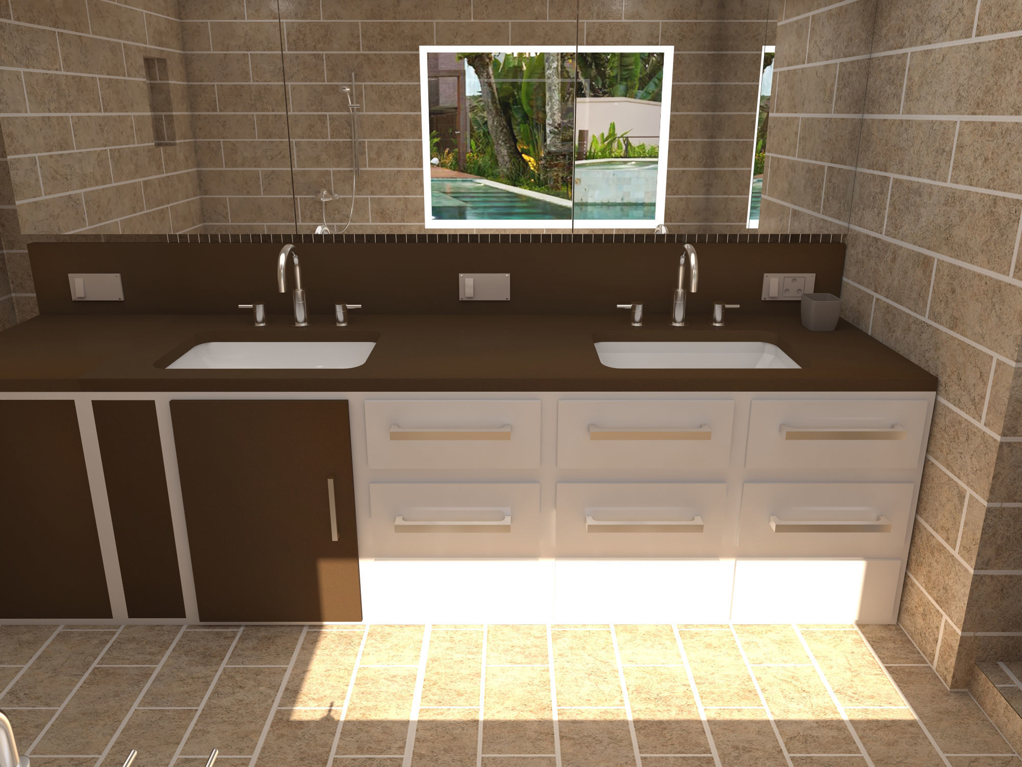 Bathroom 23 3D model_2