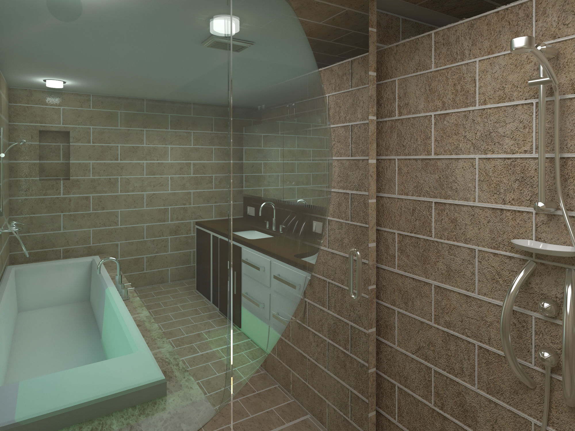 Bathroom 23 3D model_4