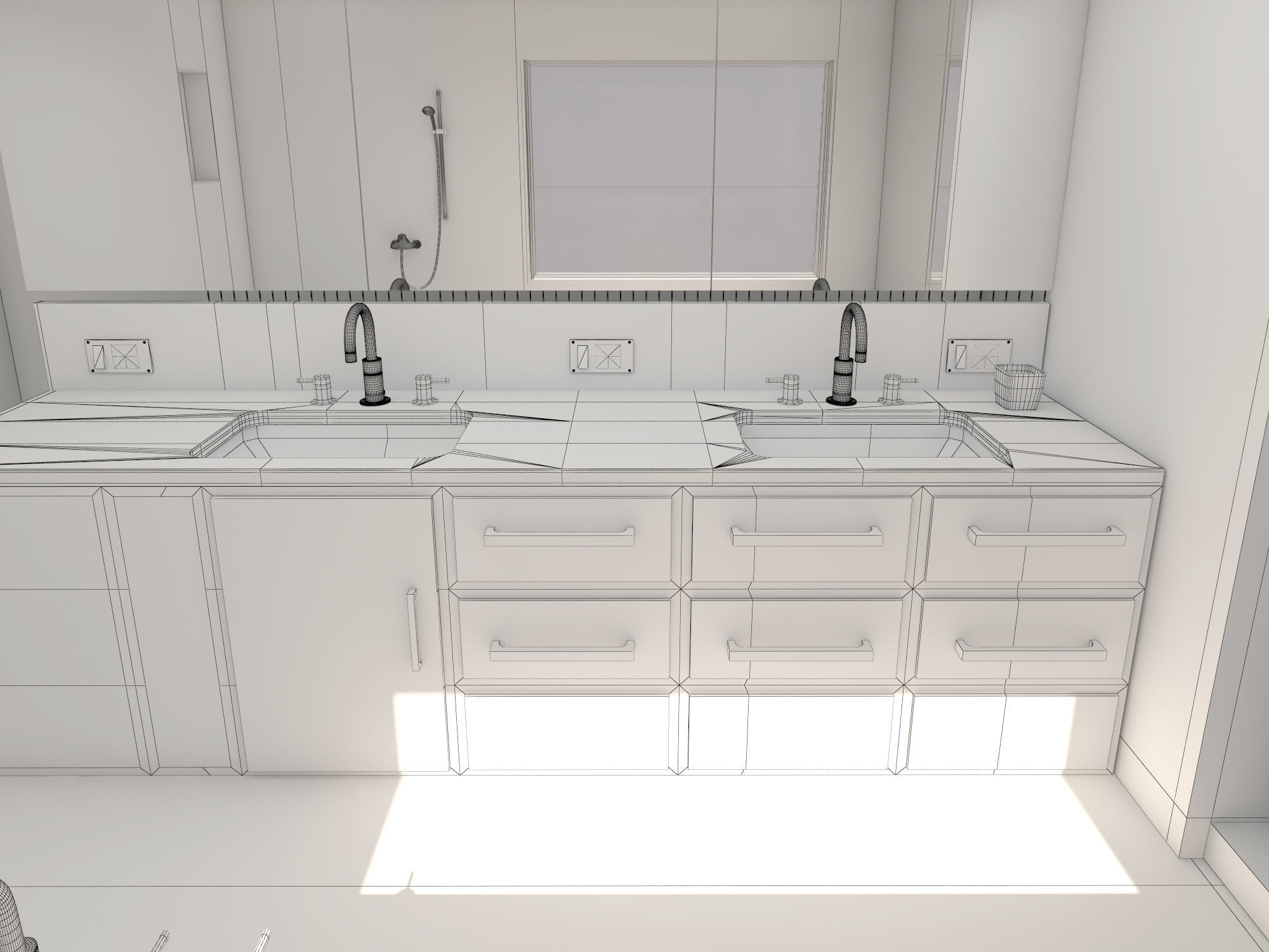 Bathroom 23 3D model_7