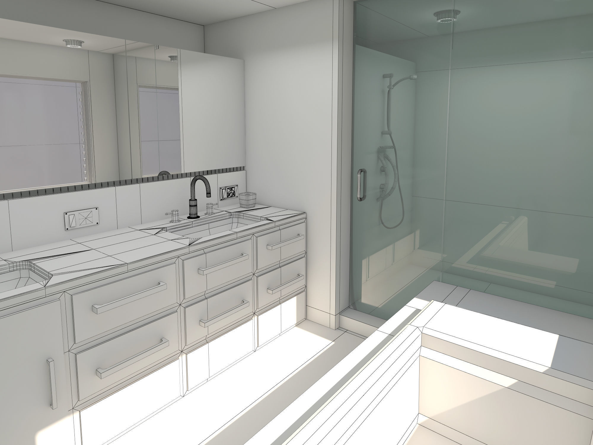 Bathroom 23 3D model_6