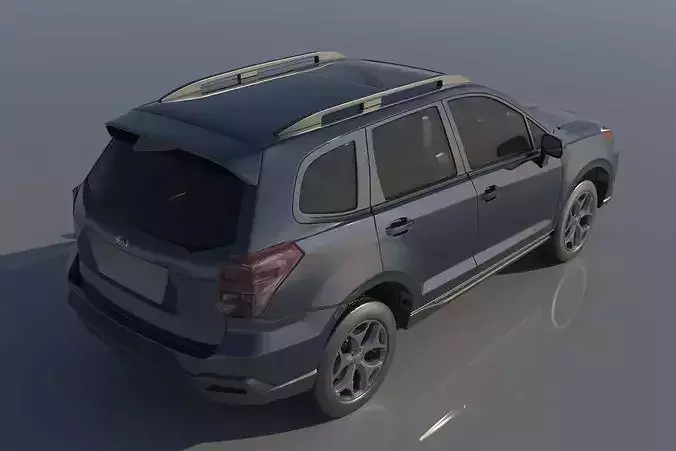 Subaru Forester 2017 2 0 XT 3D print model 4