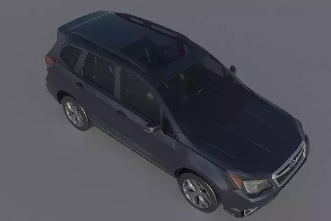Subaru Forester 2017 2 0 XT 3D print model 6