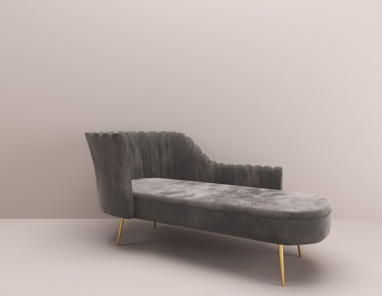 Chaise Lounge Koger 3D model_1