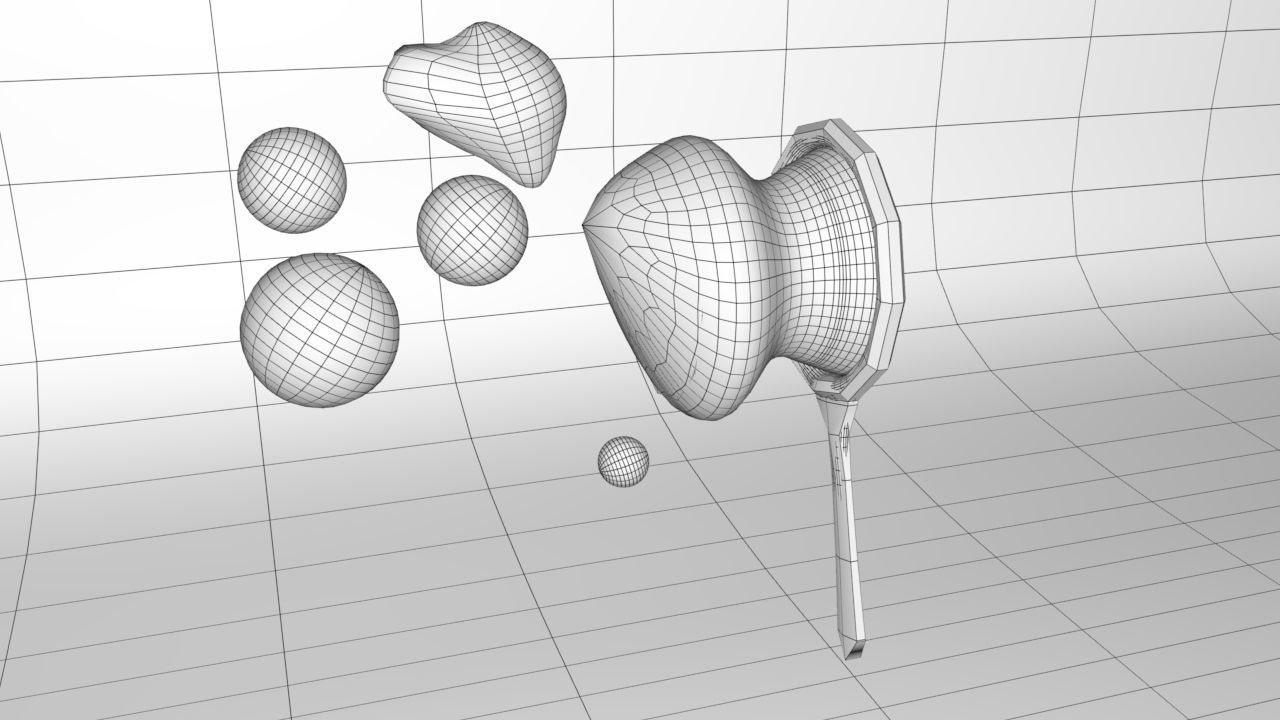 blow bubbles 3d model 3D model_3