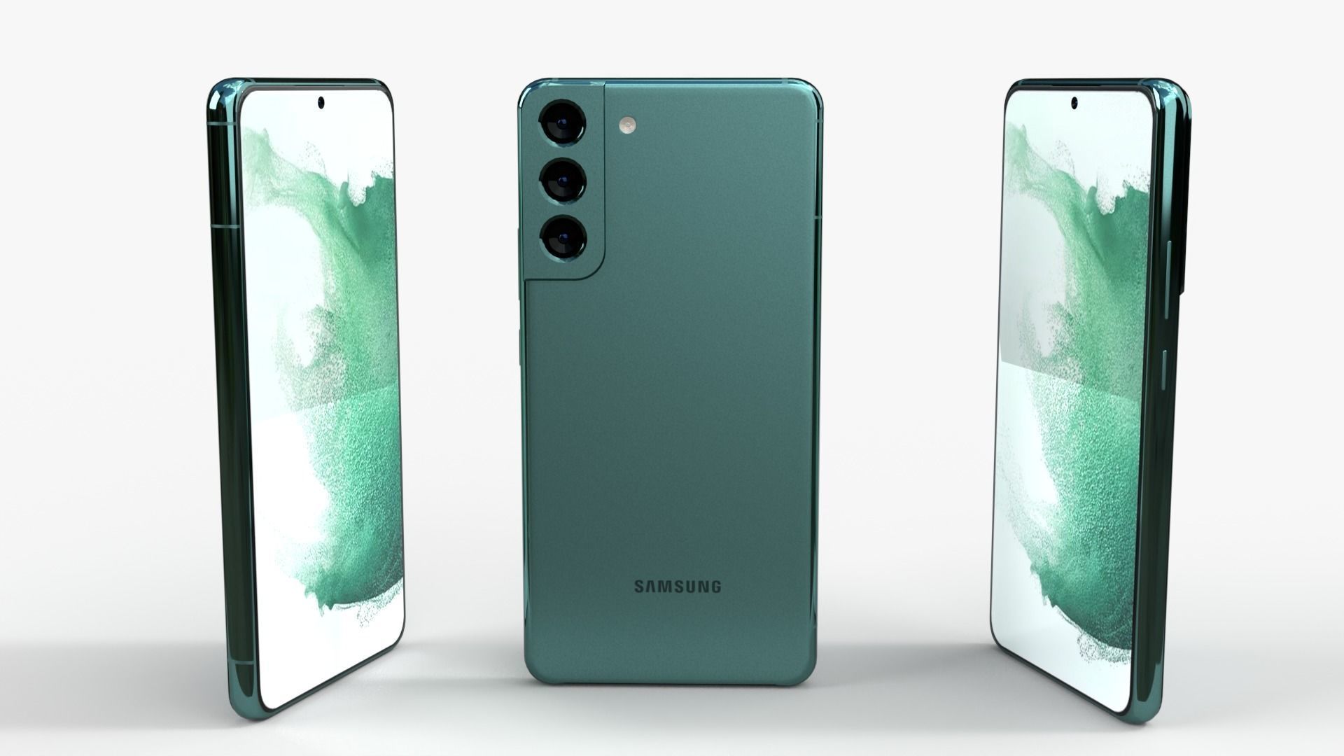 Samsung Galaxy S22 and Galaxy S22 plus Low-poly 3D model_7