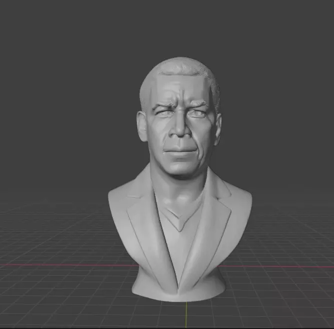 Denzel Washington 3D print model