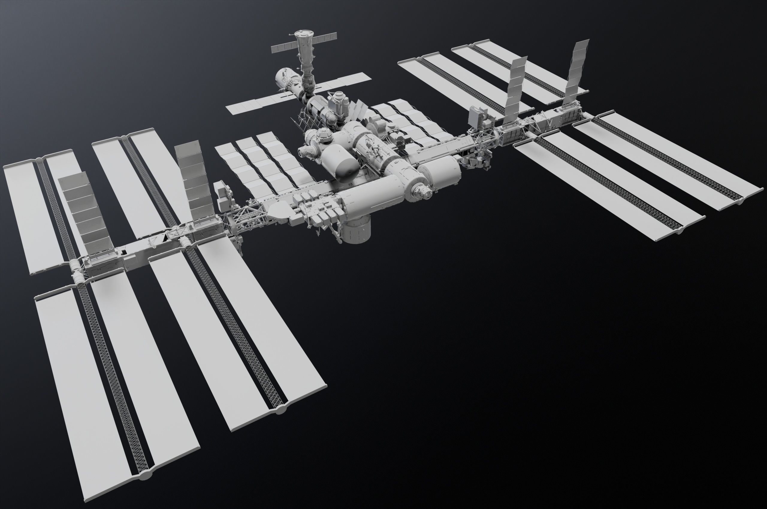 NASA International Space Station 3D model_12