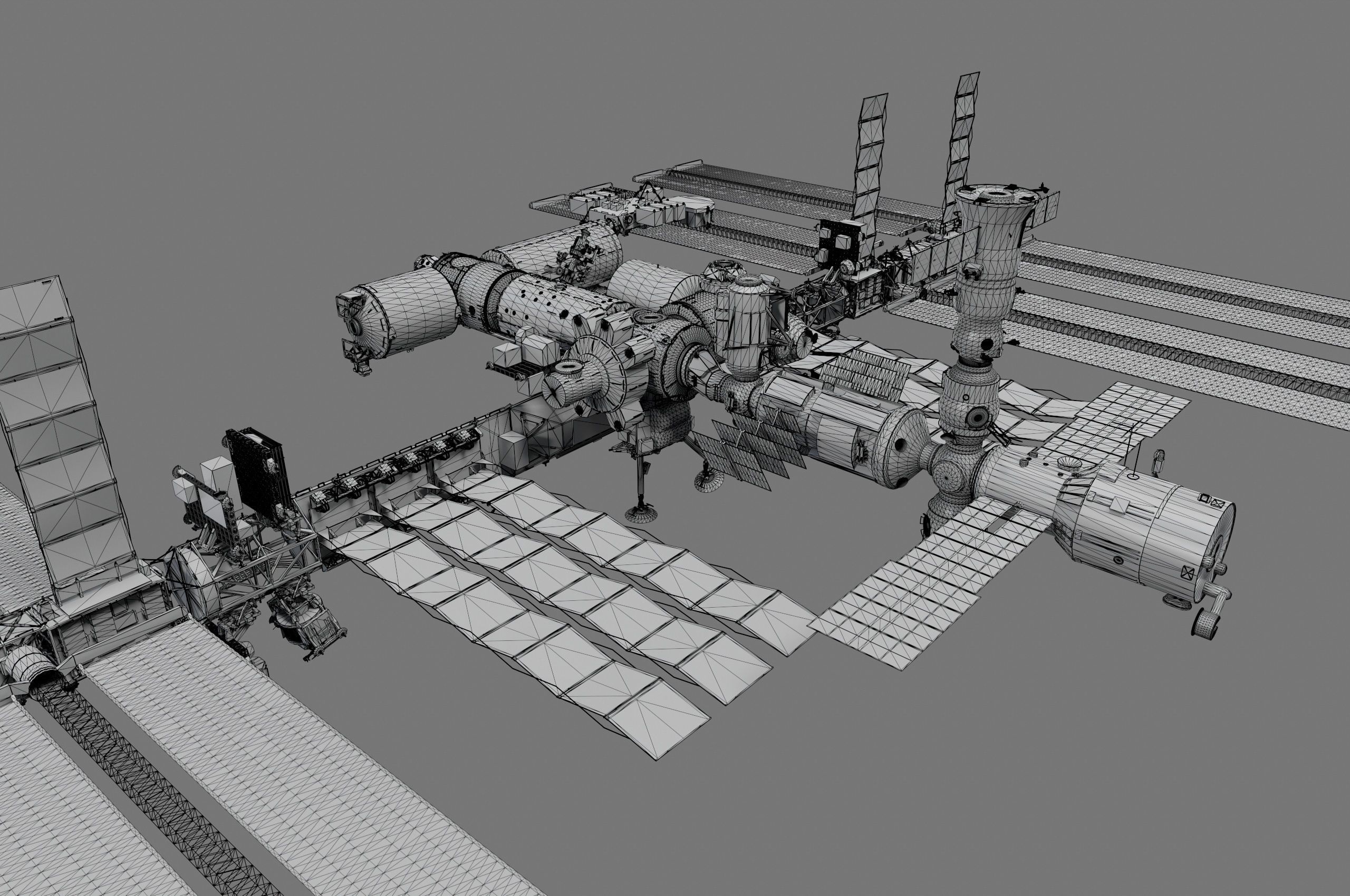 NASA International Space Station 3D model_26