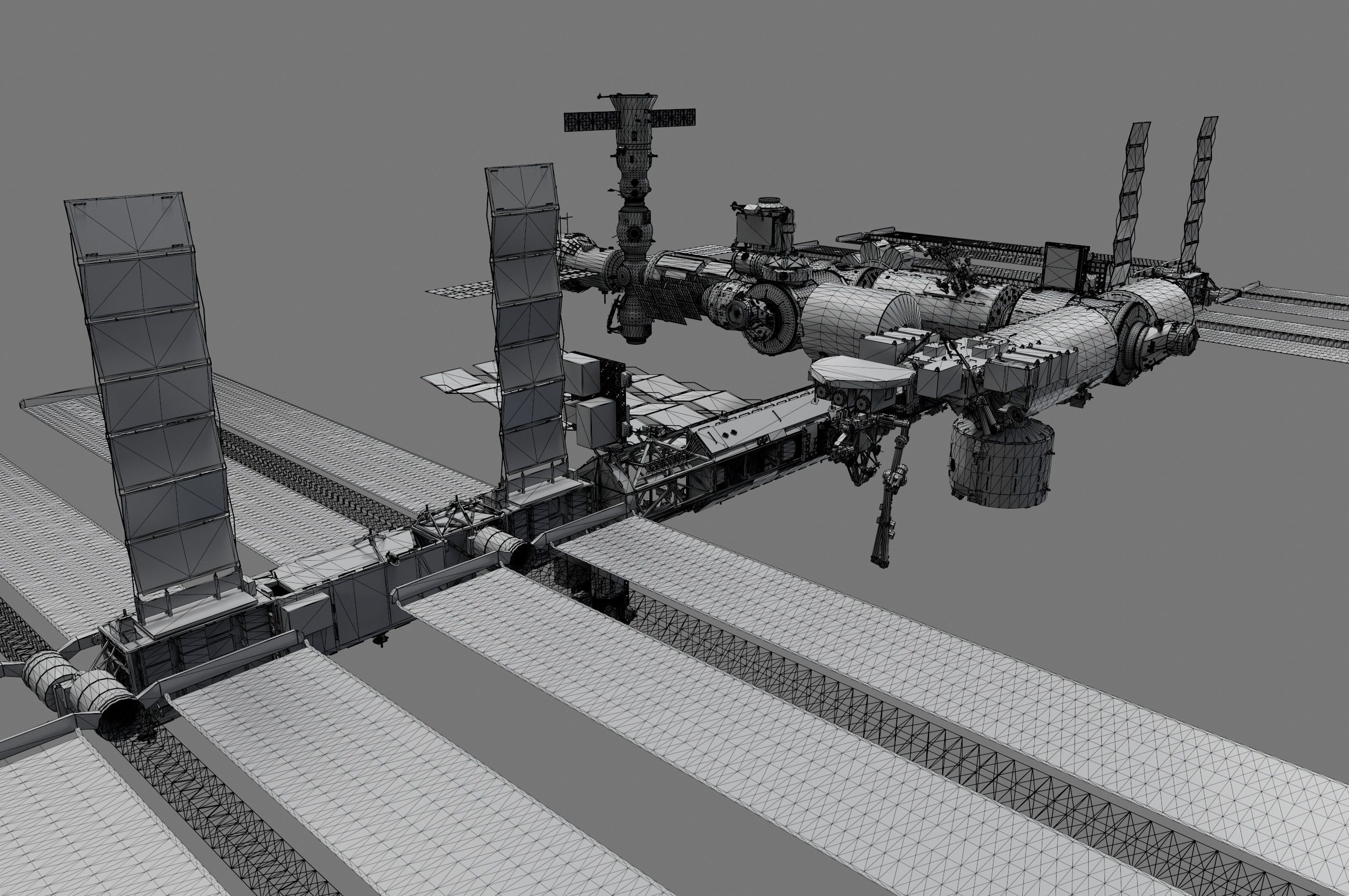 NASA International Space Station 3D model_25
