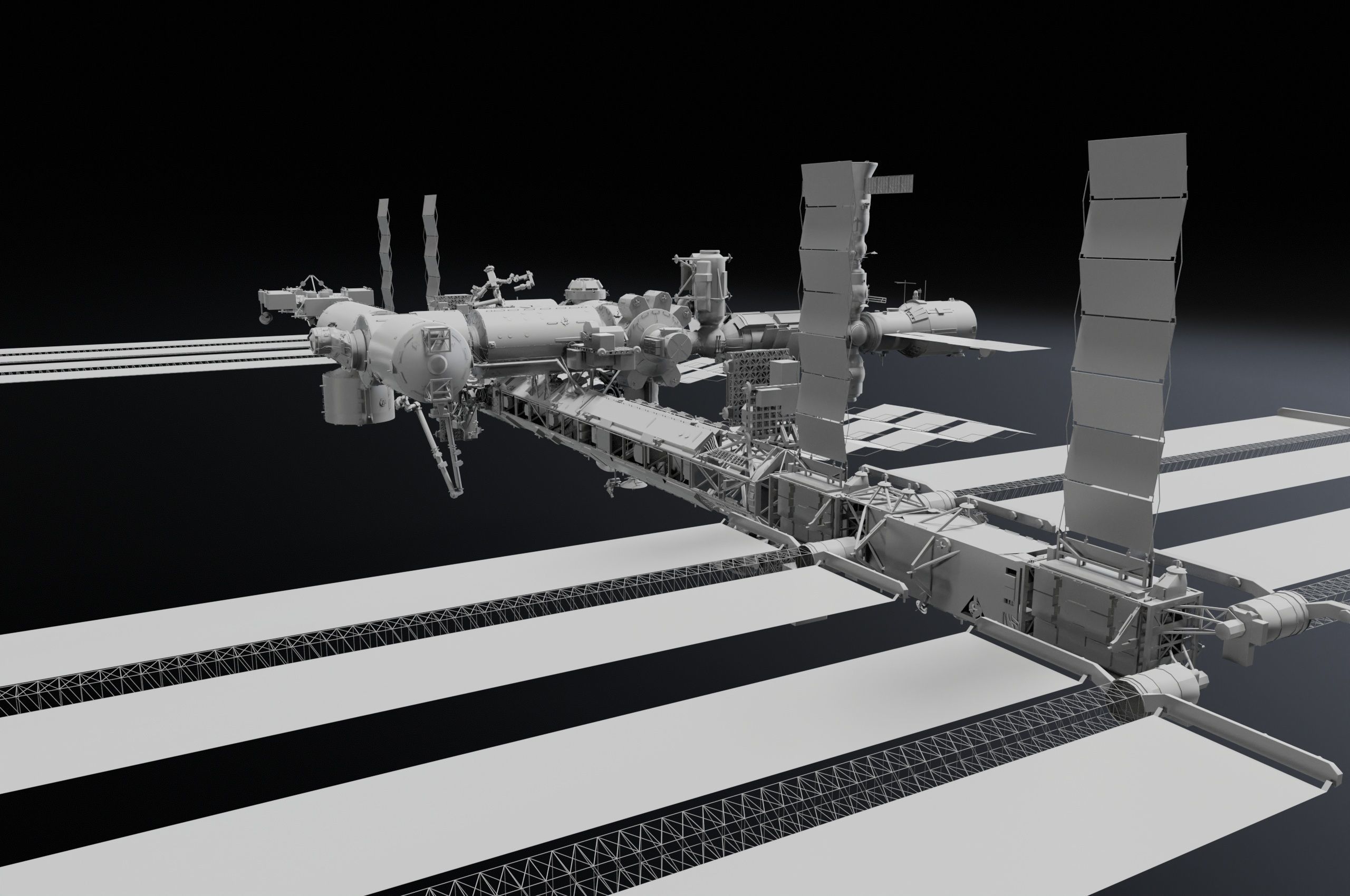 NASA International Space Station 3D model_15