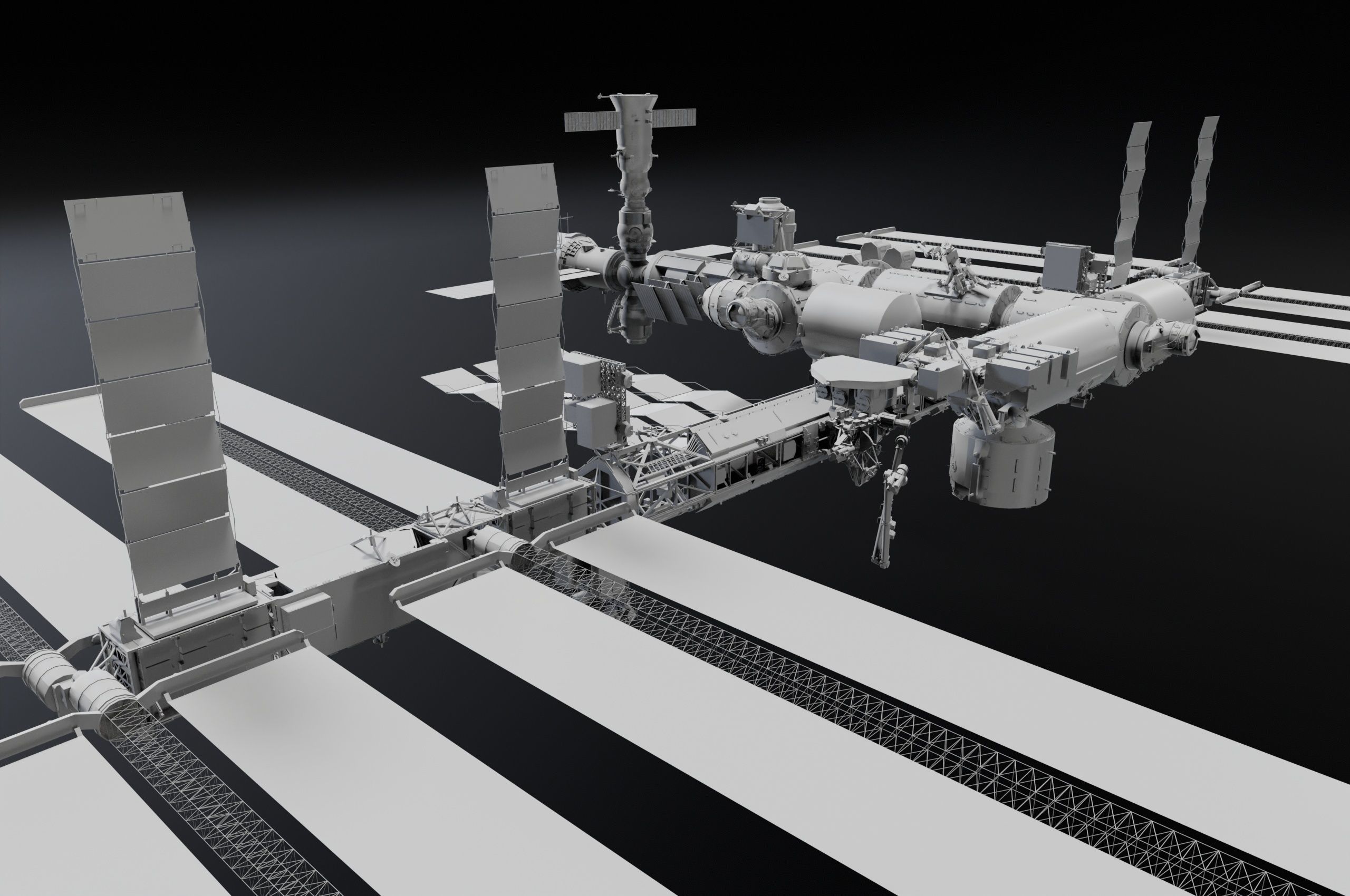 NASA International Space Station 3D model_13