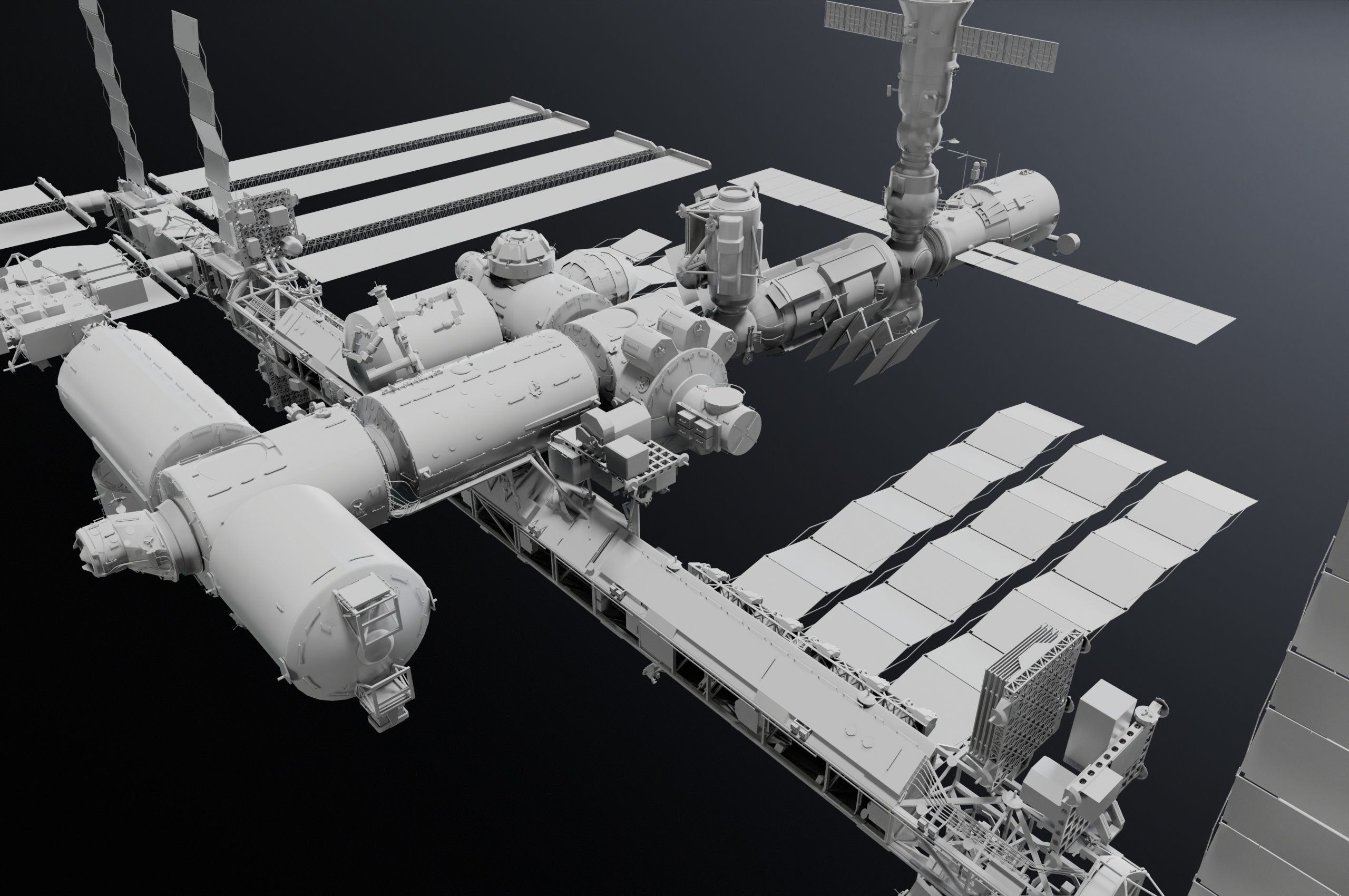 NASA International Space Station 3D model_17