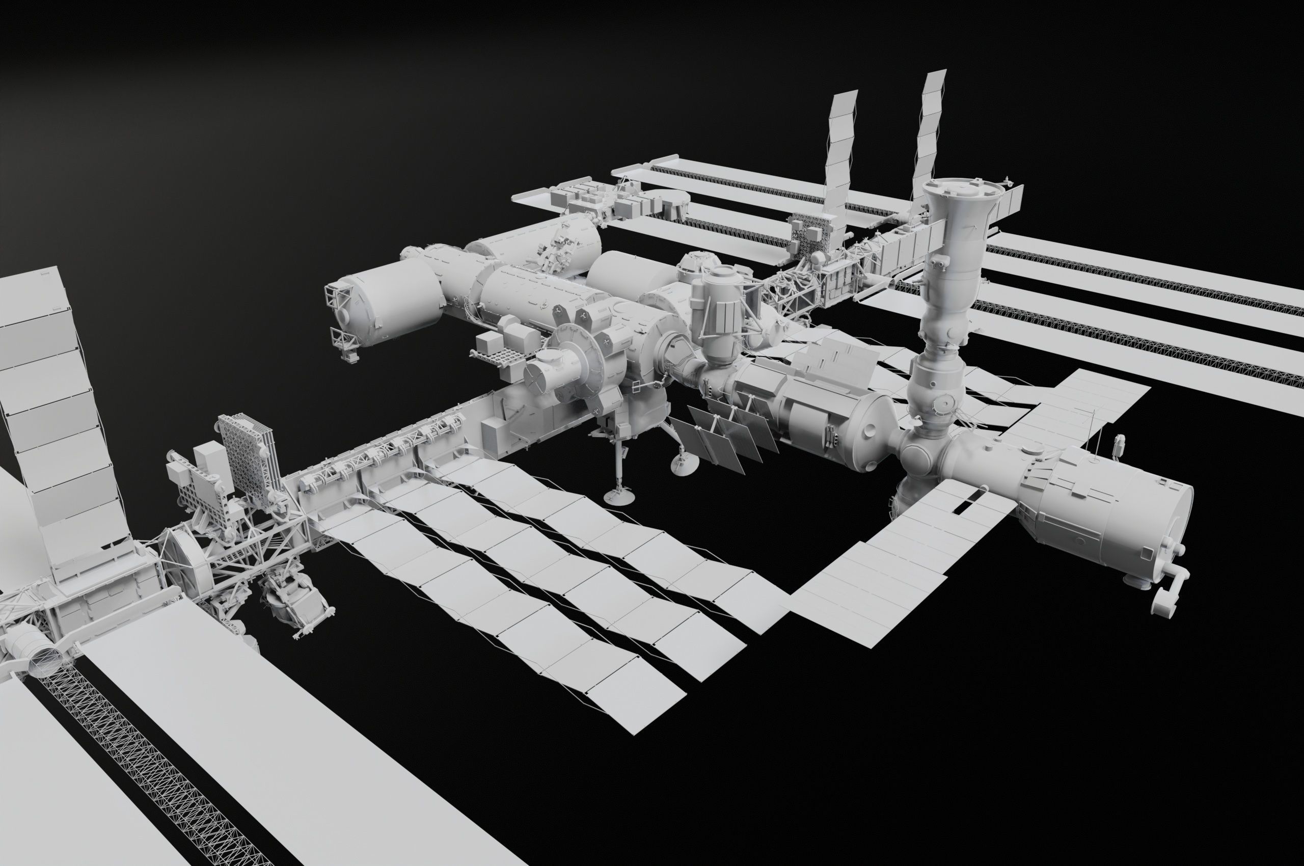 NASA International Space Station 3D model_14
