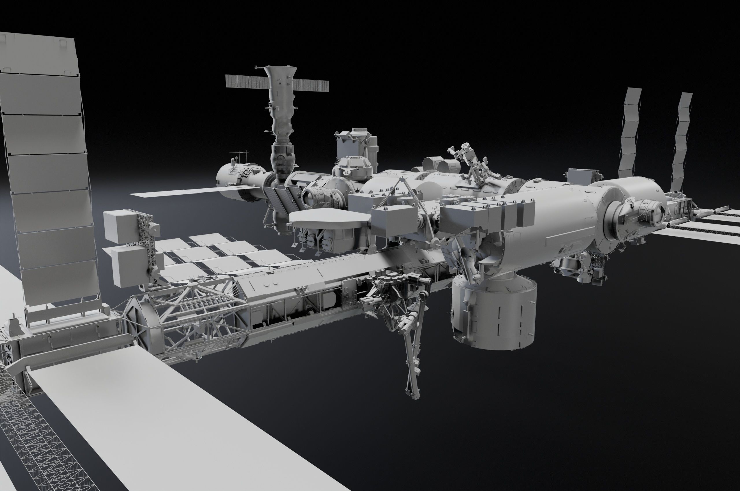 NASA International Space Station 3D model_18