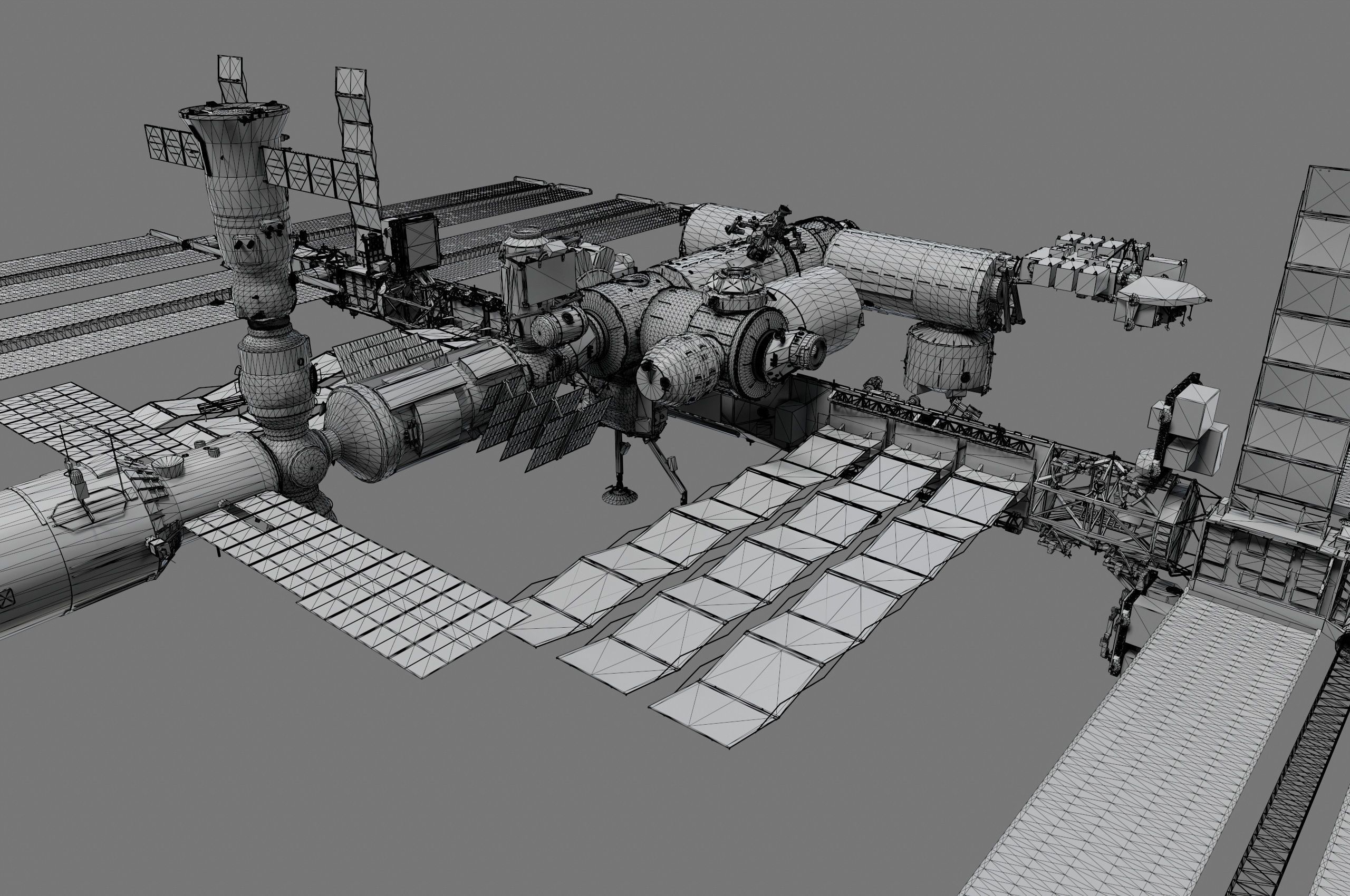 NASA International Space Station 3D model_28