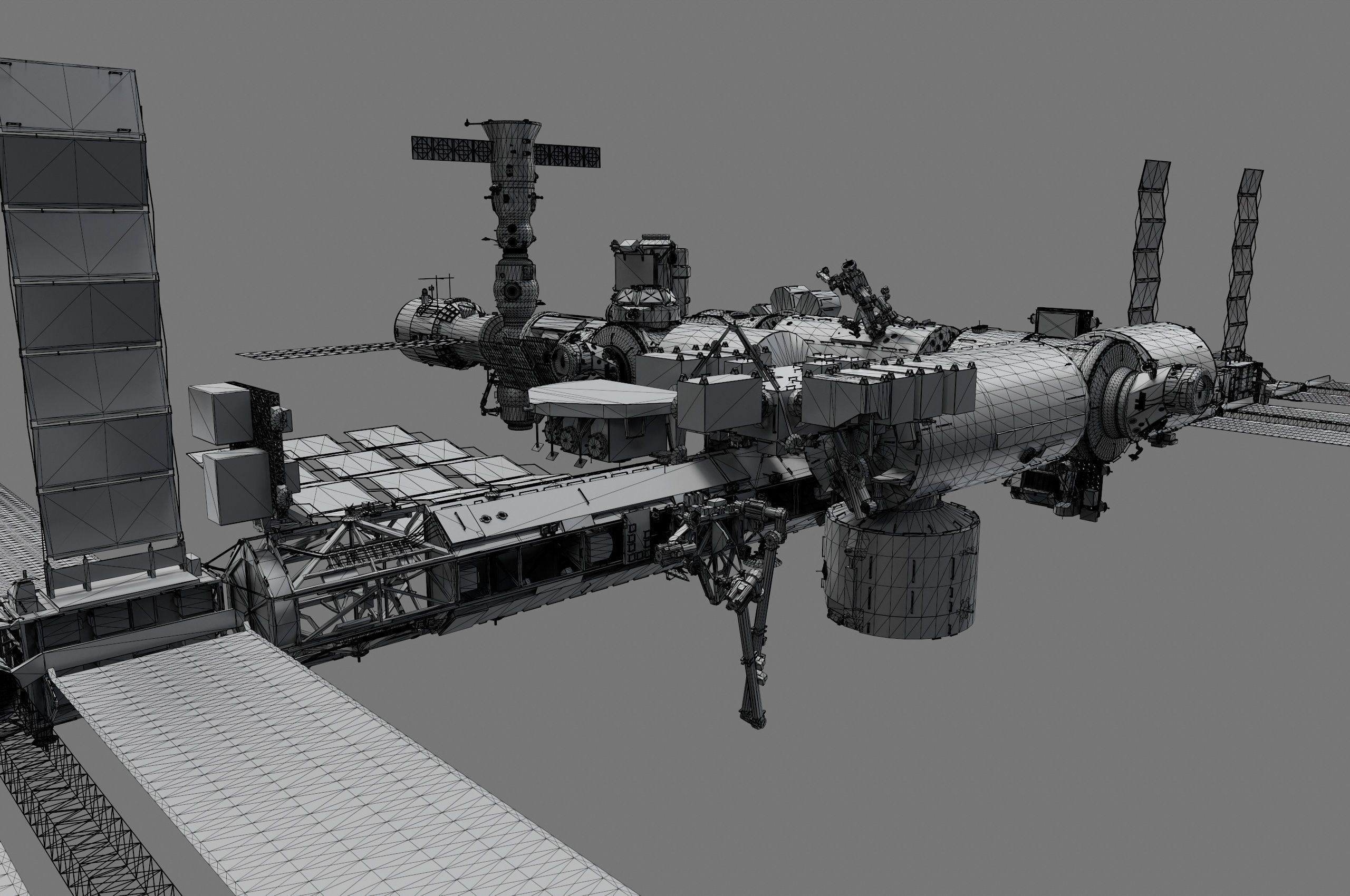 NASA International Space Station 3D model_30
