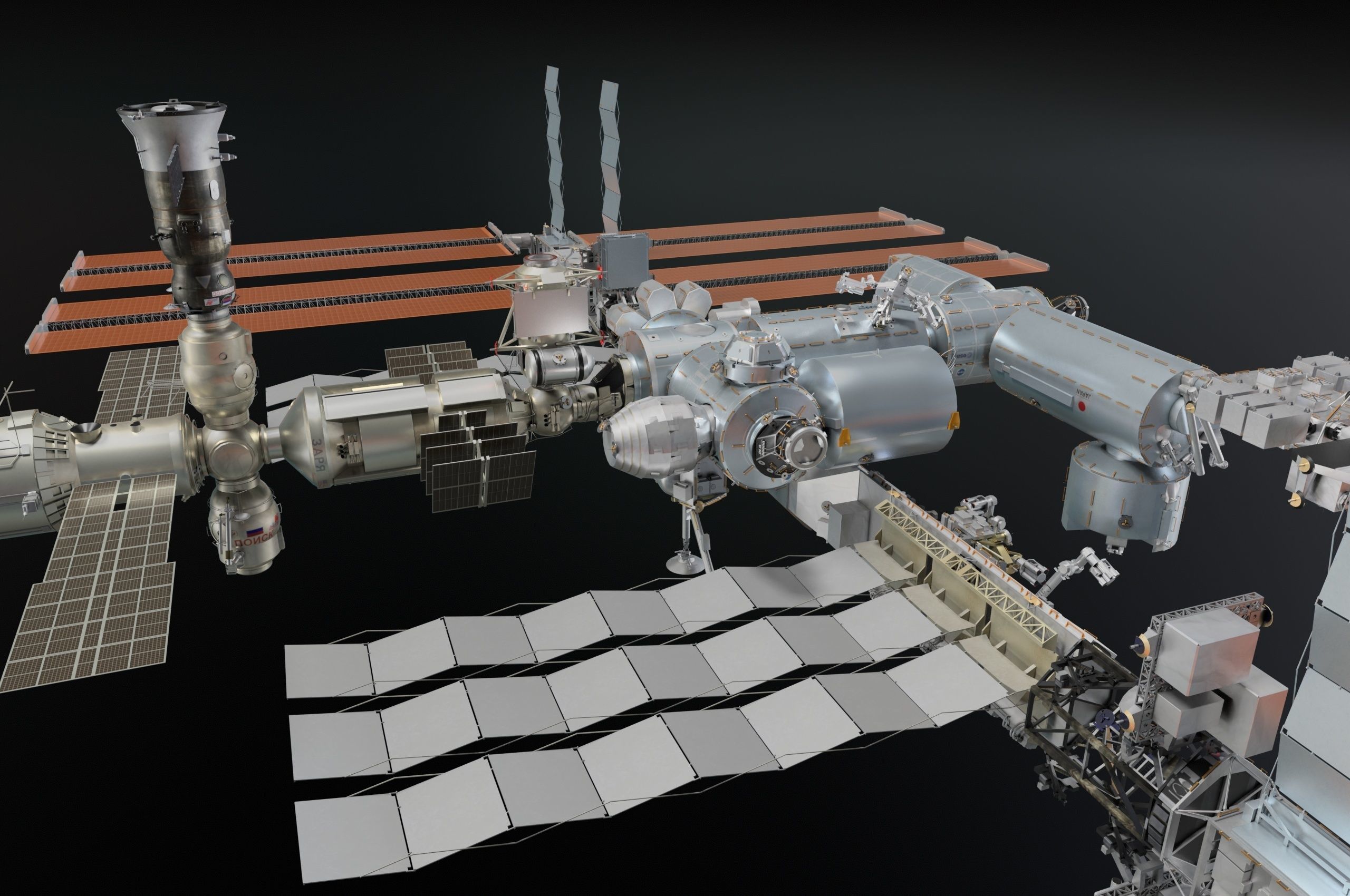 NASA International Space Station 3D model_9