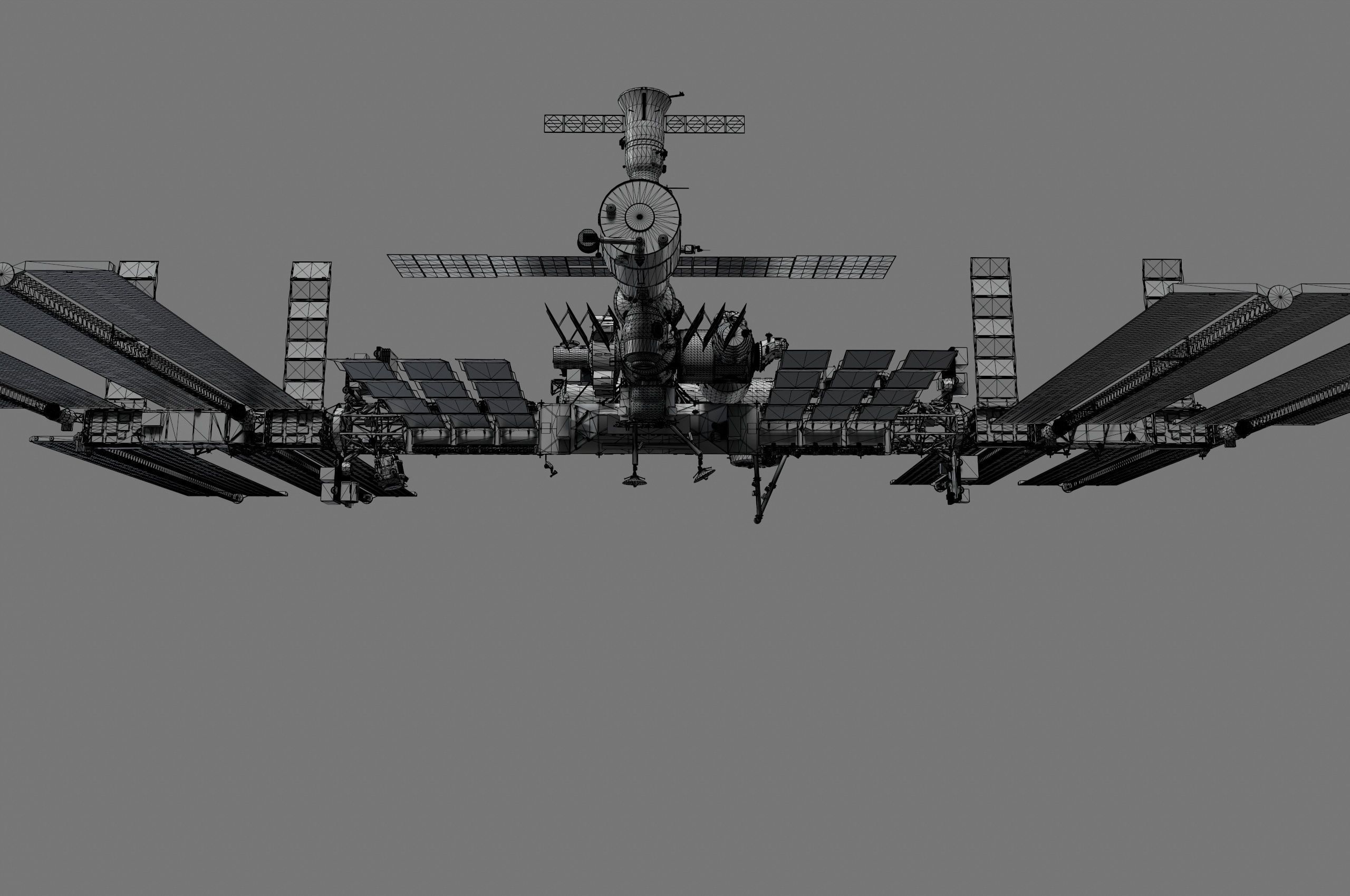 NASA International Space Station 3D model_24