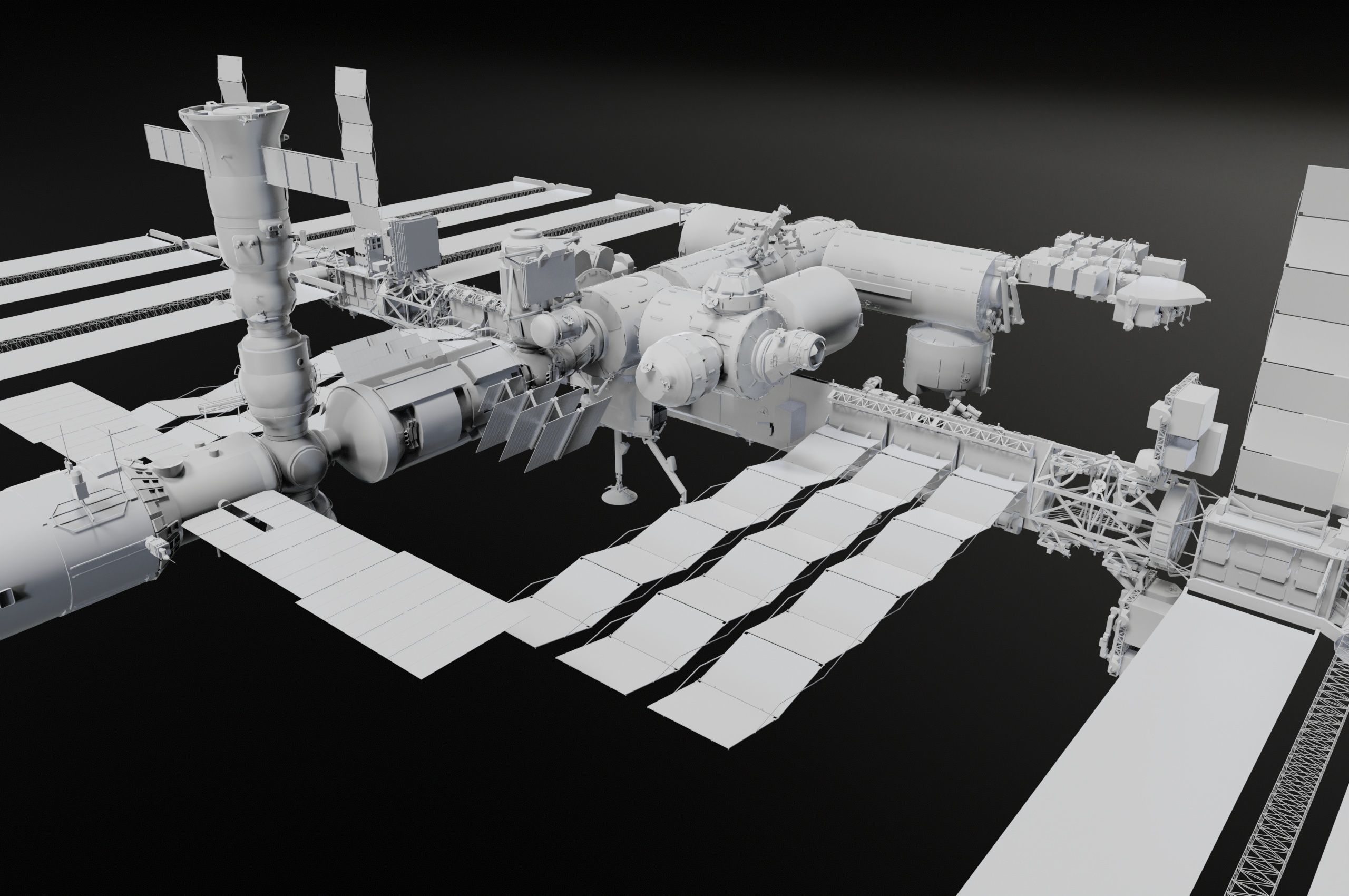 NASA International Space Station 3D model_16