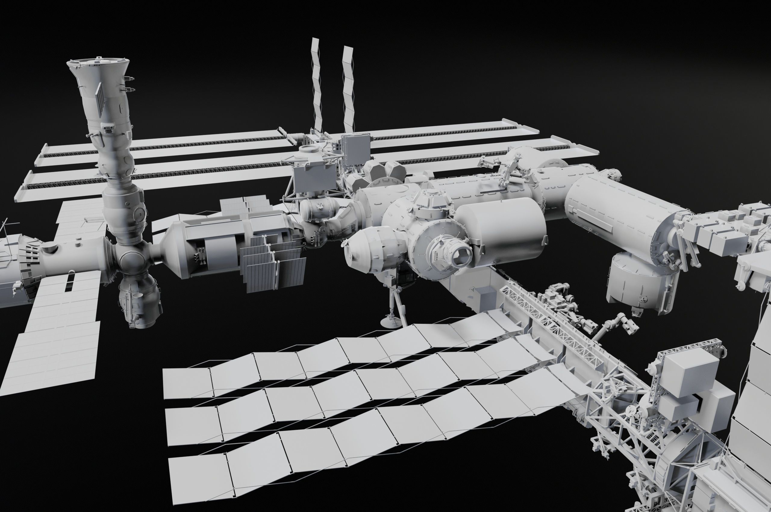 NASA International Space Station 3D model_19