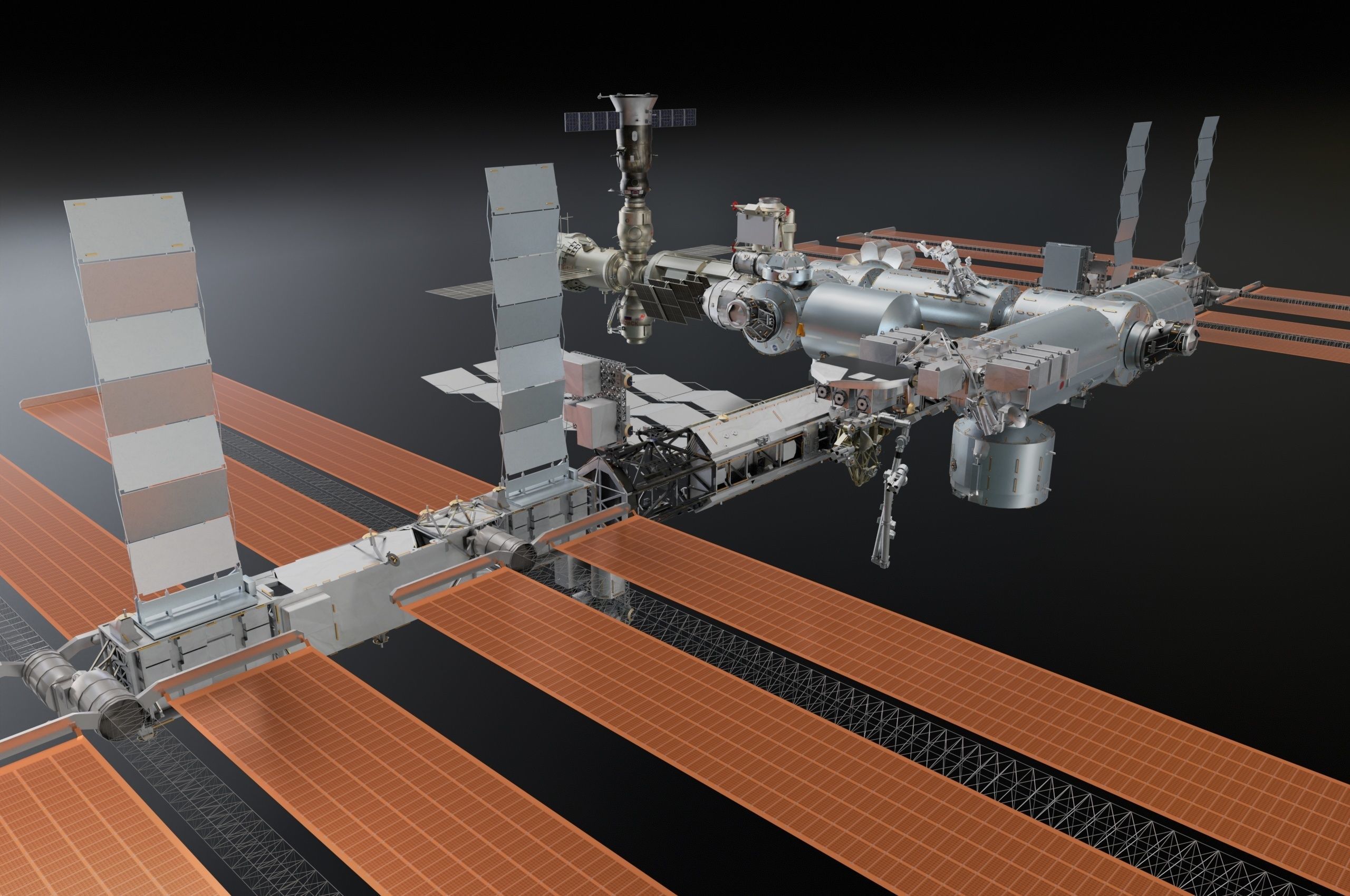 NASA International Space Station 3D model_3