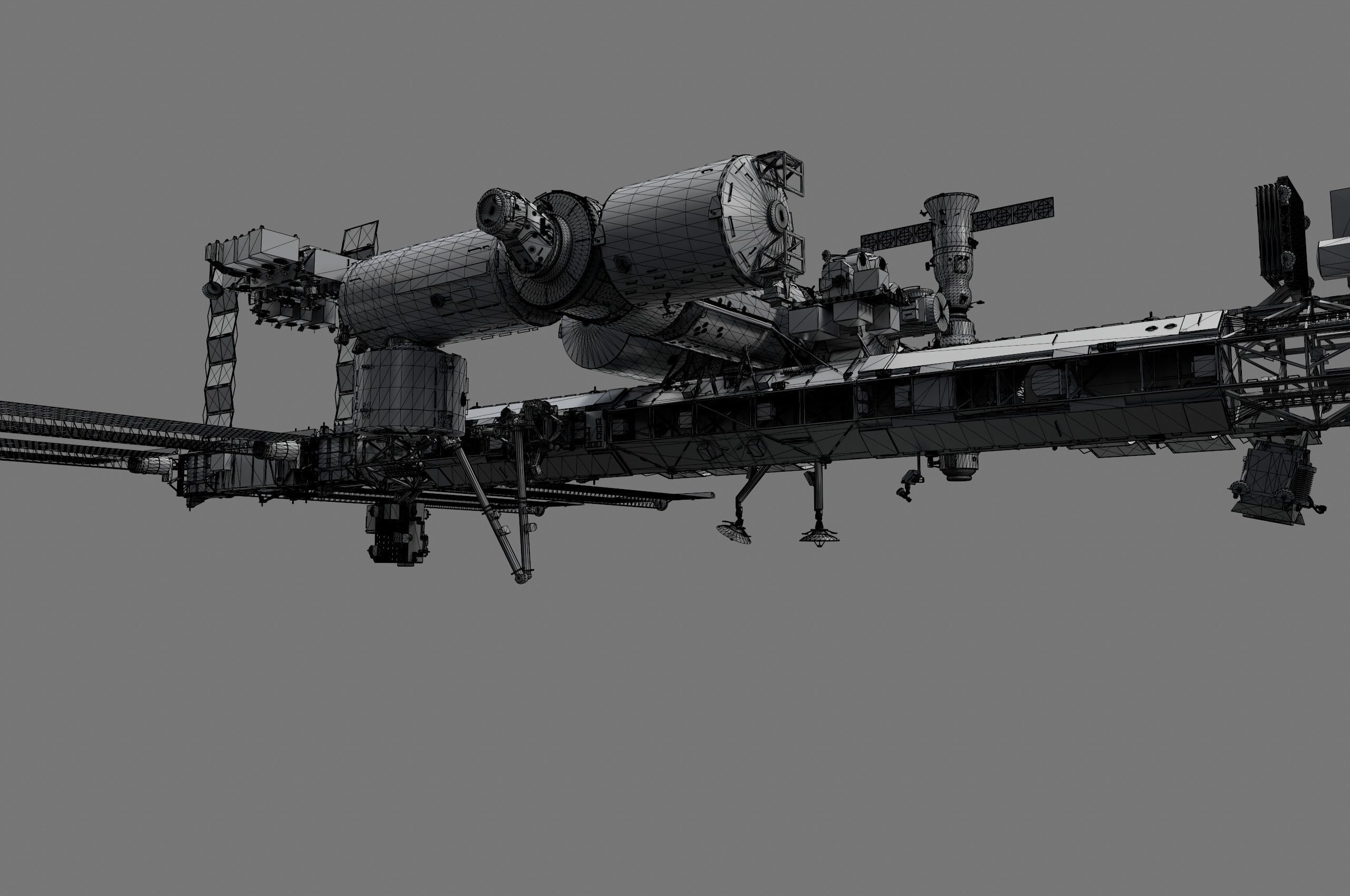 NASA International Space Station 3D model_32