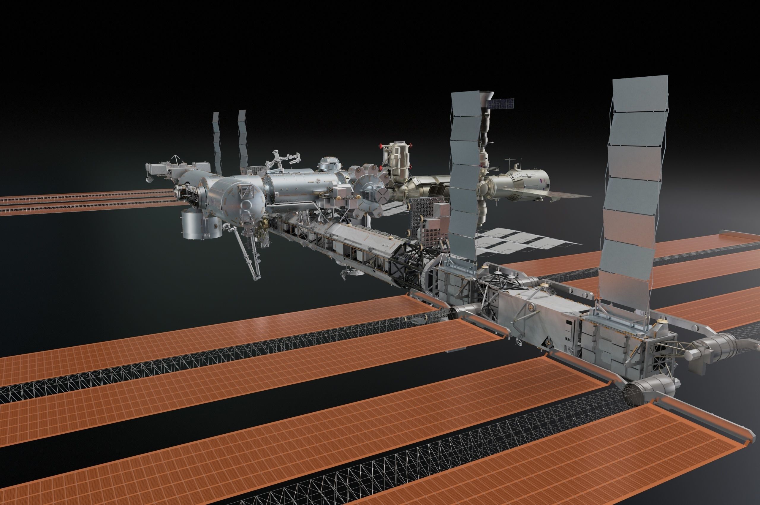 NASA International Space Station 3D model_5