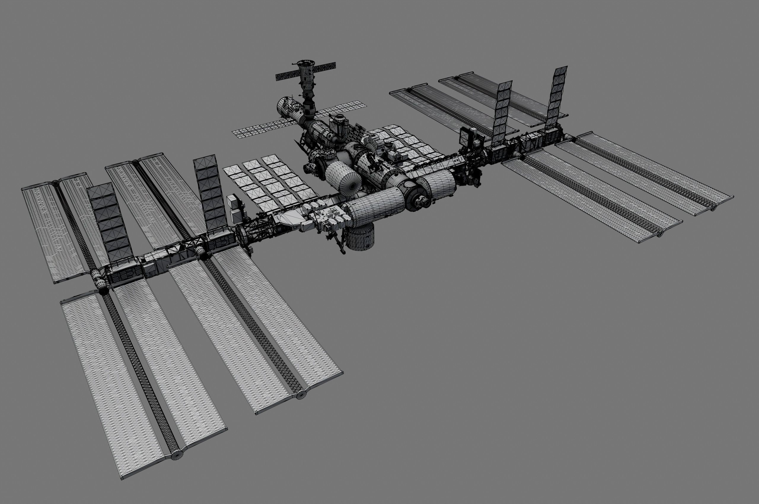 NASA International Space Station 3D model_23