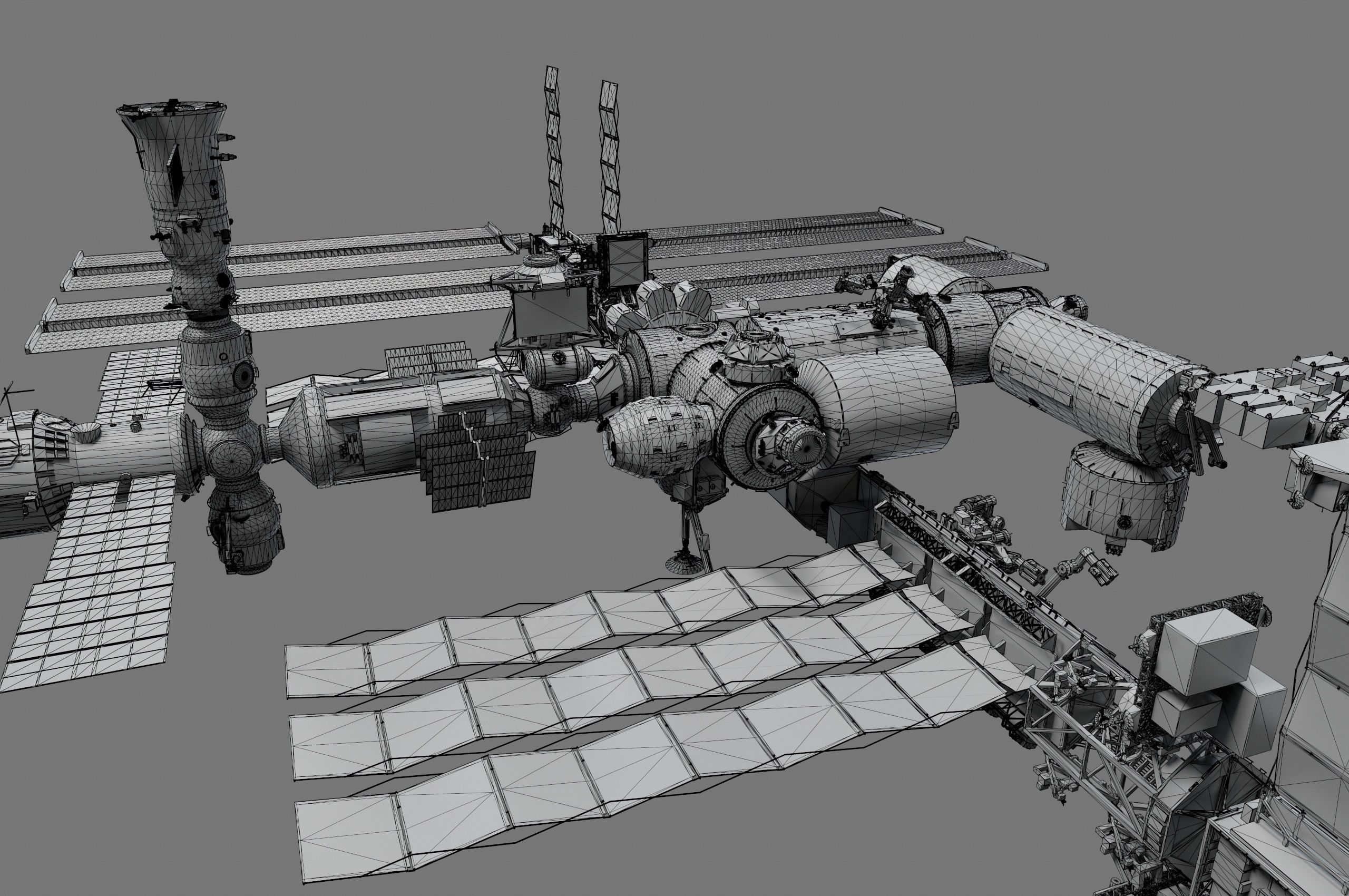 NASA International Space Station 3D model_31