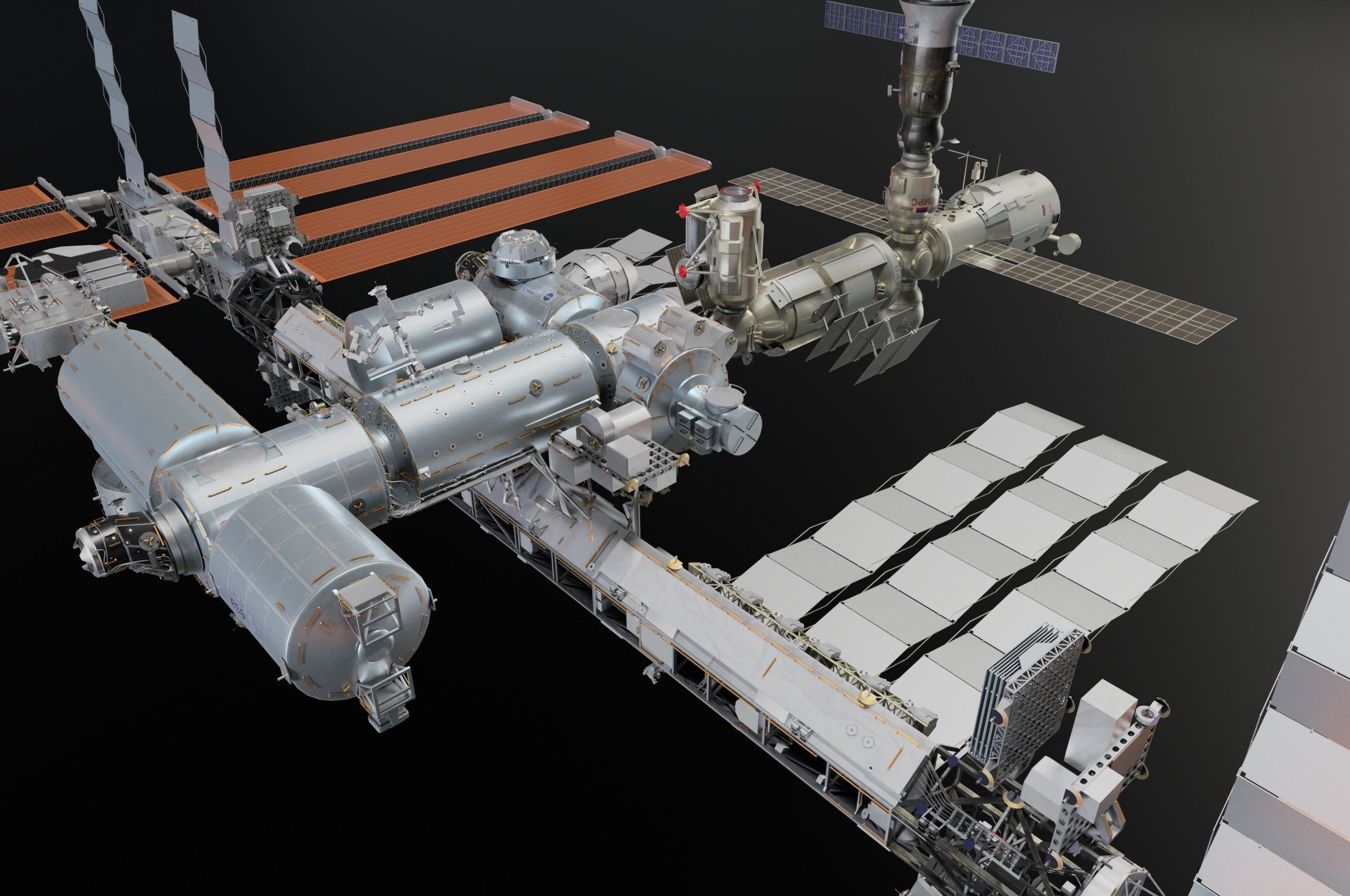 NASA International Space Station 3D model_7