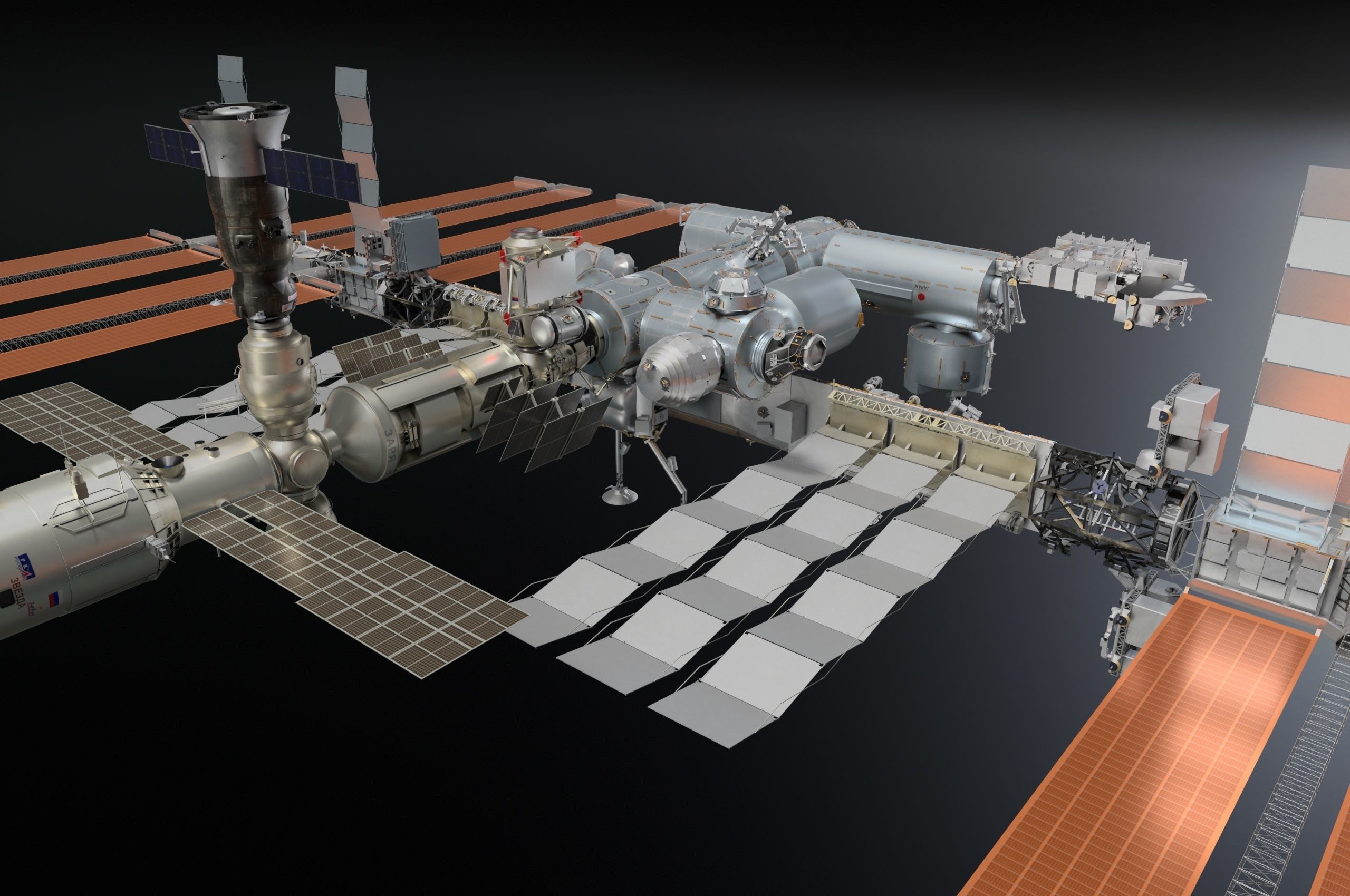 NASA International Space Station 3D model_6