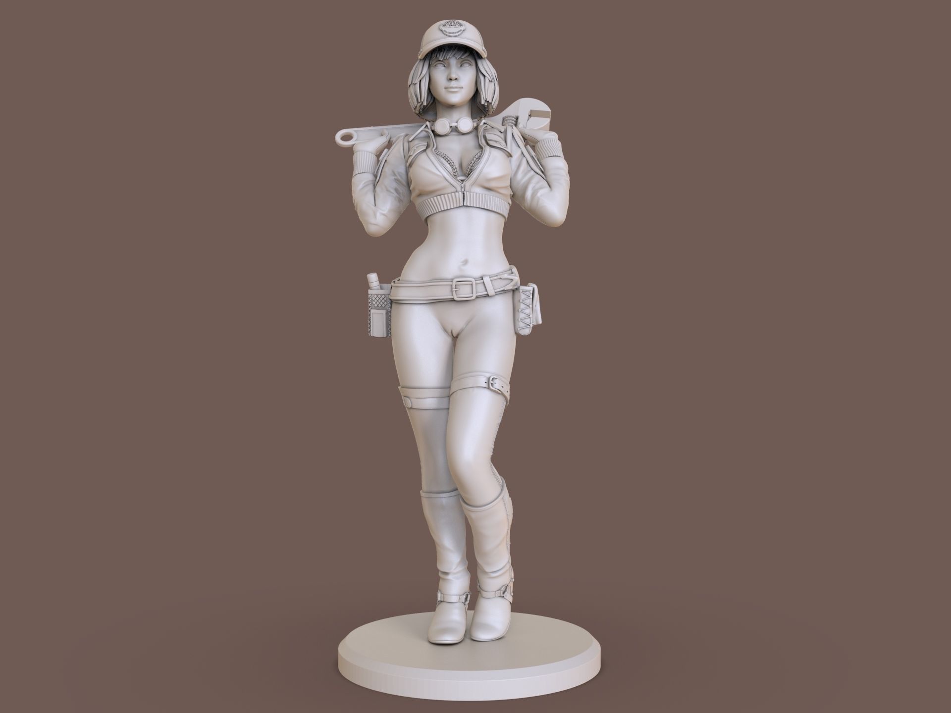 Cindy Aurum Final fantasy 3D print model_21