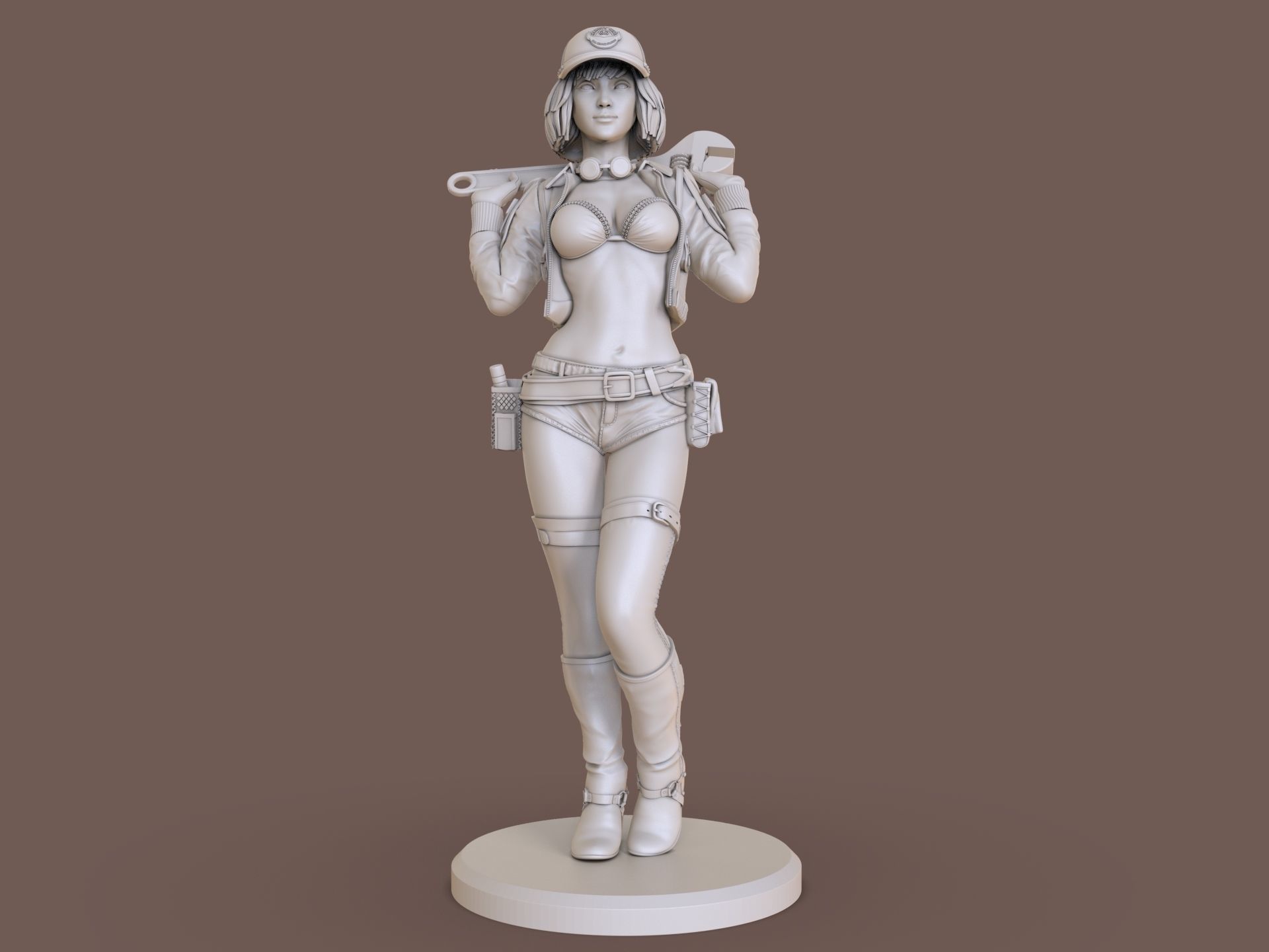 Cindy Aurum Final fantasy 3D print model_22