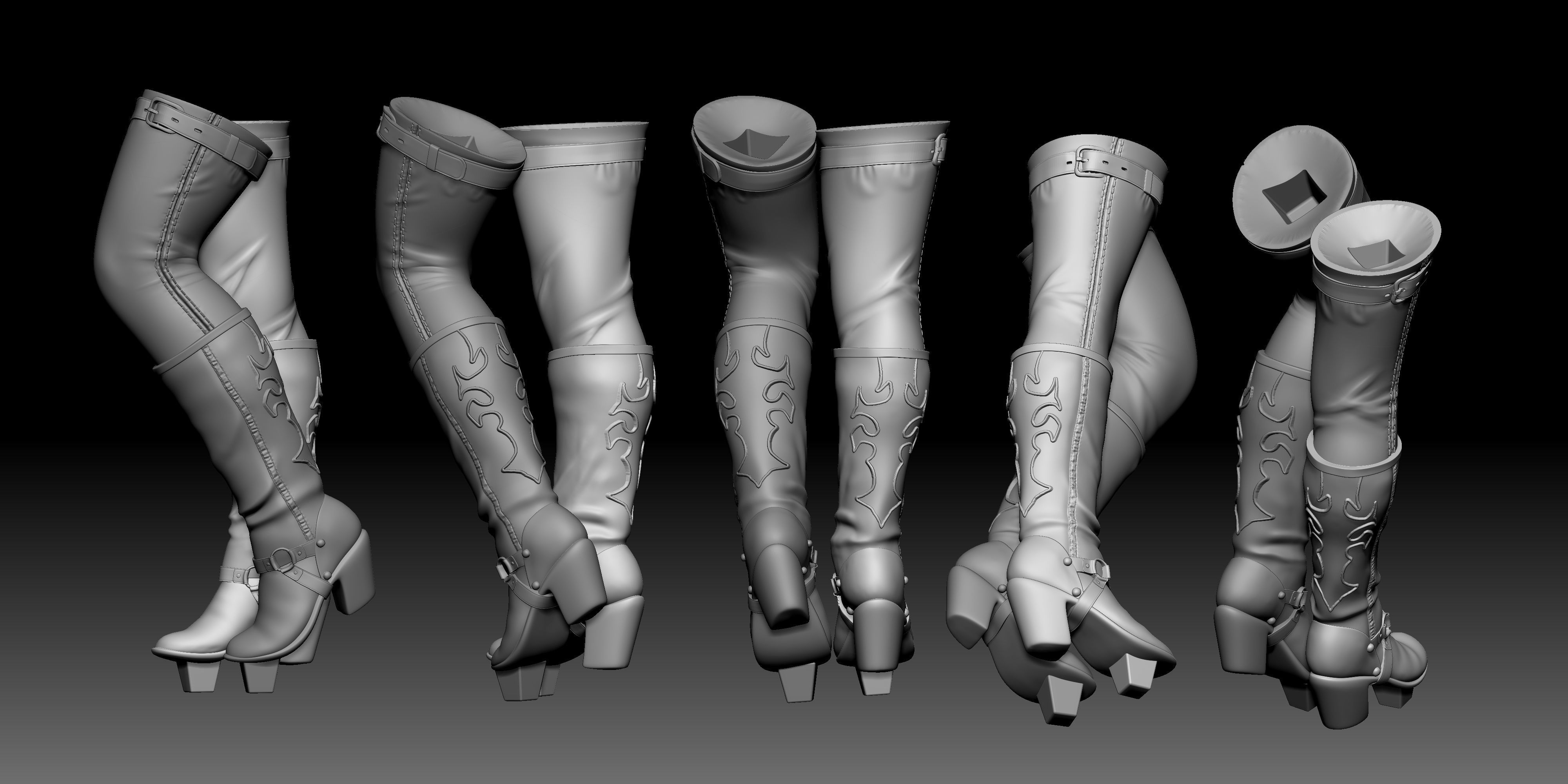 Cindy Aurum Final fantasy 3D print model_7