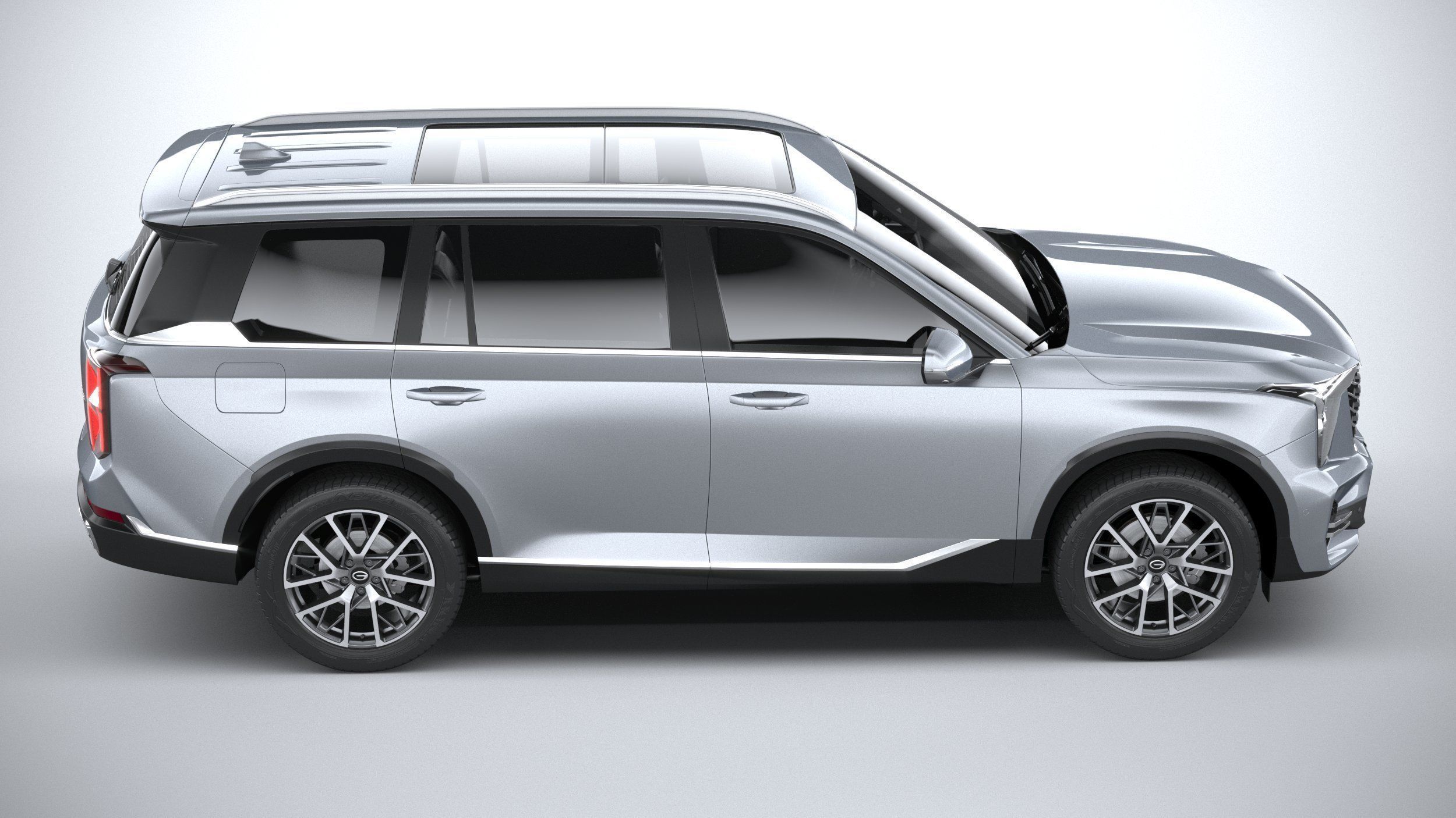 GAC Trumpchi GS8 2022 3D model_11