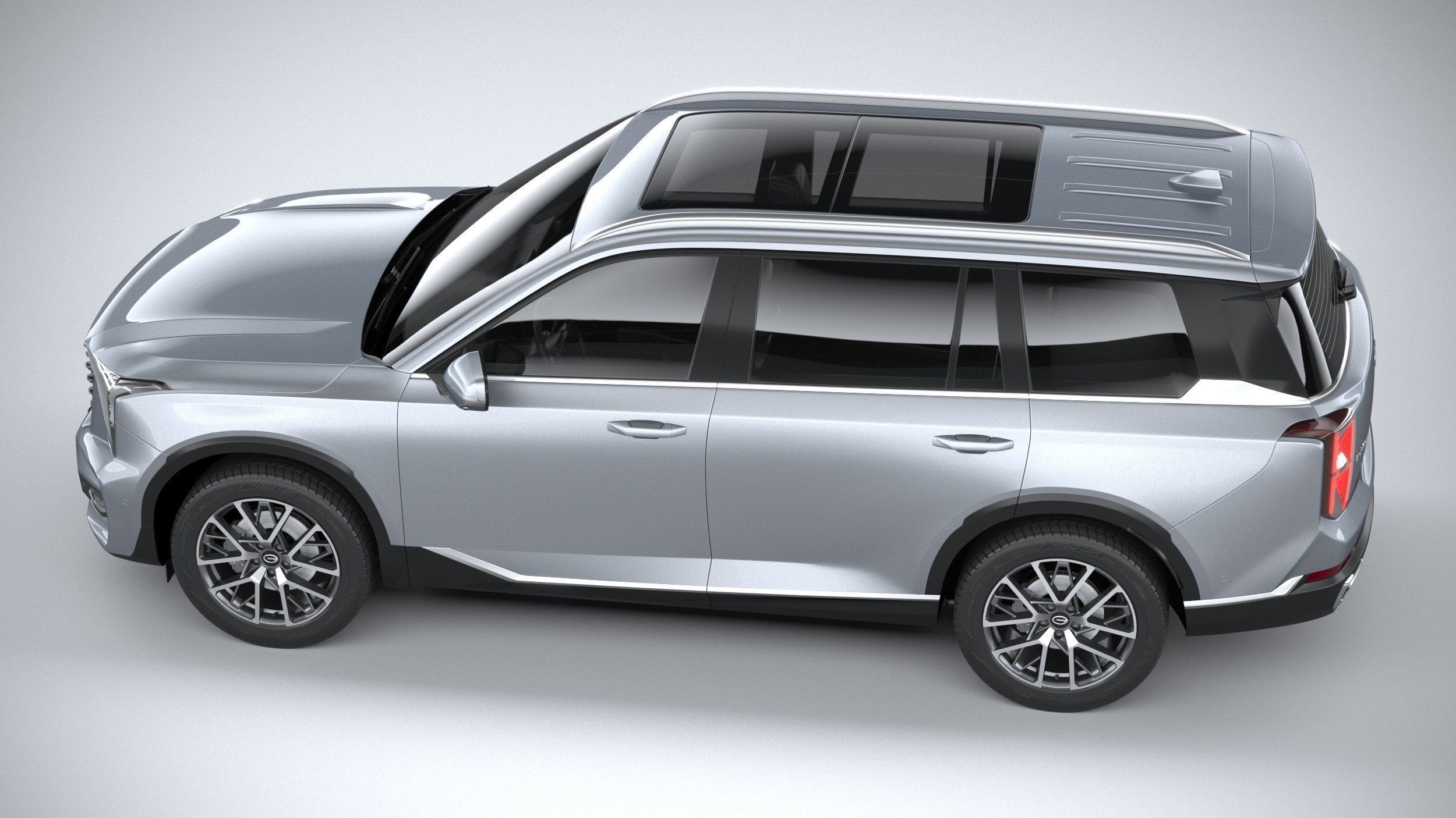 GAC Trumpchi GS8 2022 3D model_9