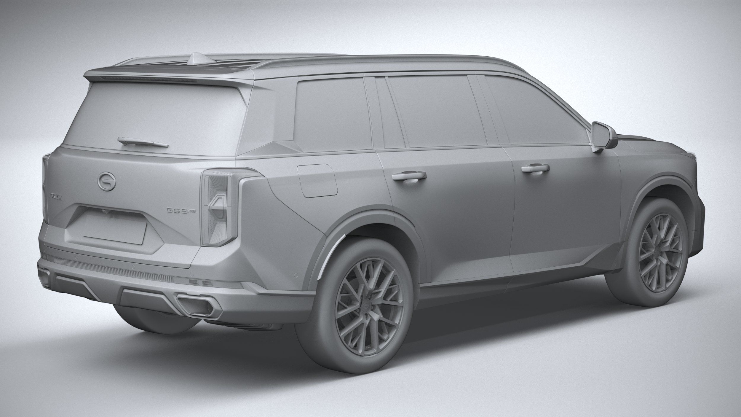 GAC Trumpchi GS8 2022 3D model_25