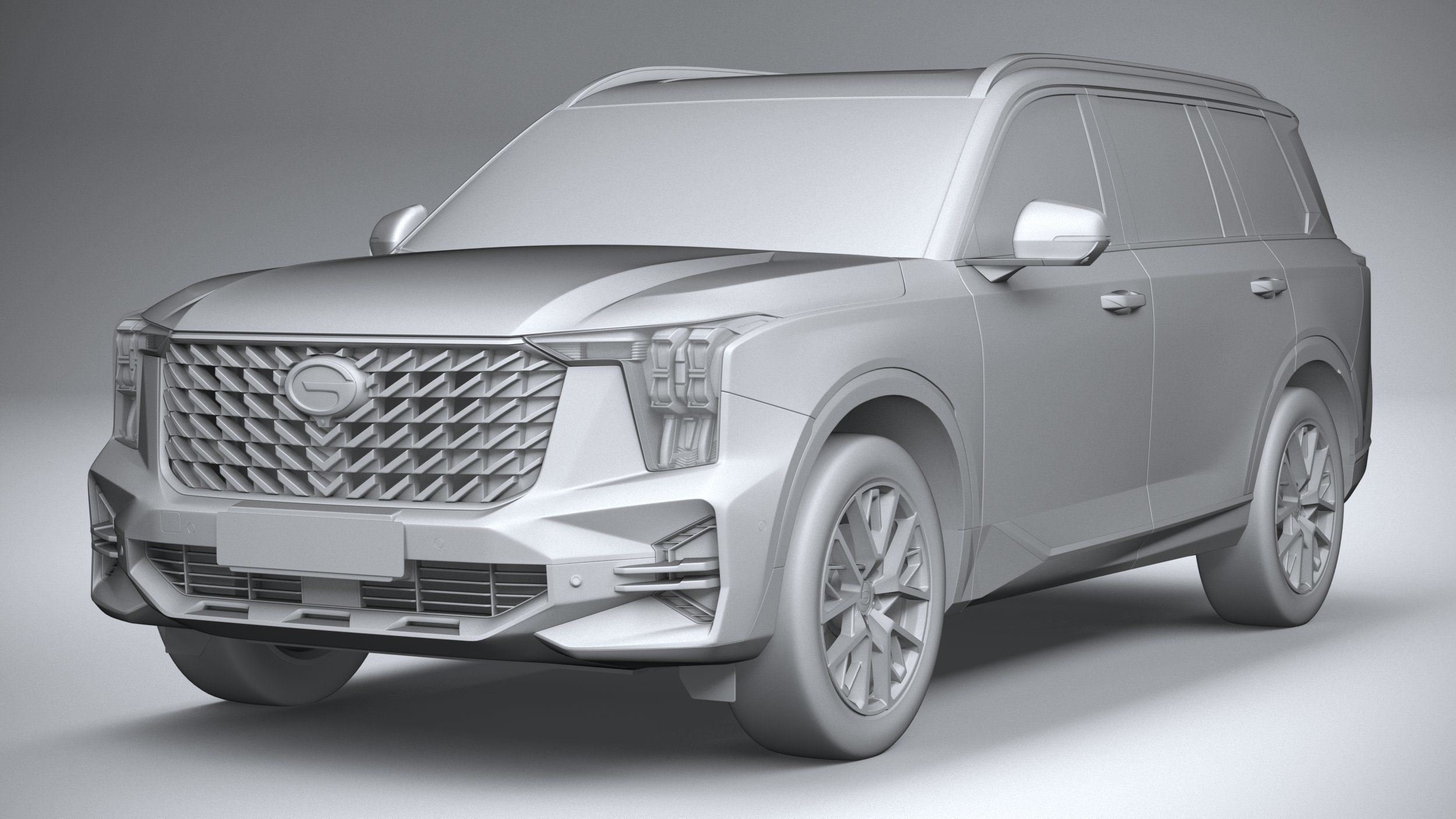 GAC Trumpchi GS8 2022 3D model_20