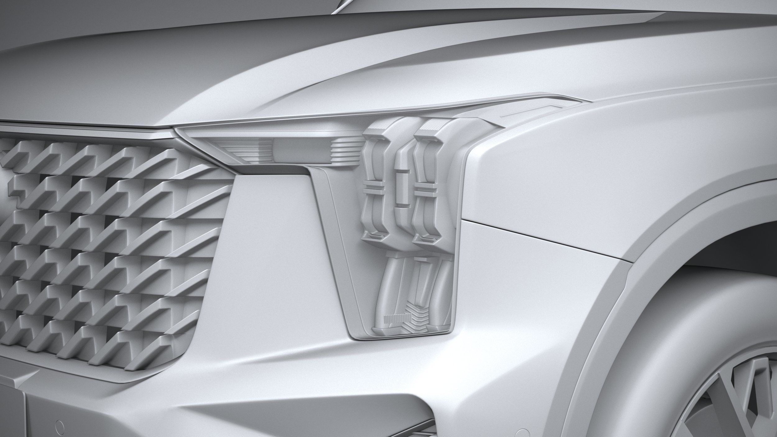 GAC Trumpchi GS8 2022 3D model_23