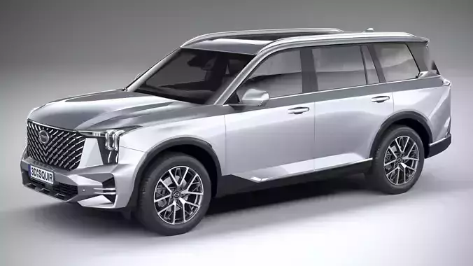 GAC Trumpchi GS8 2022 3D model