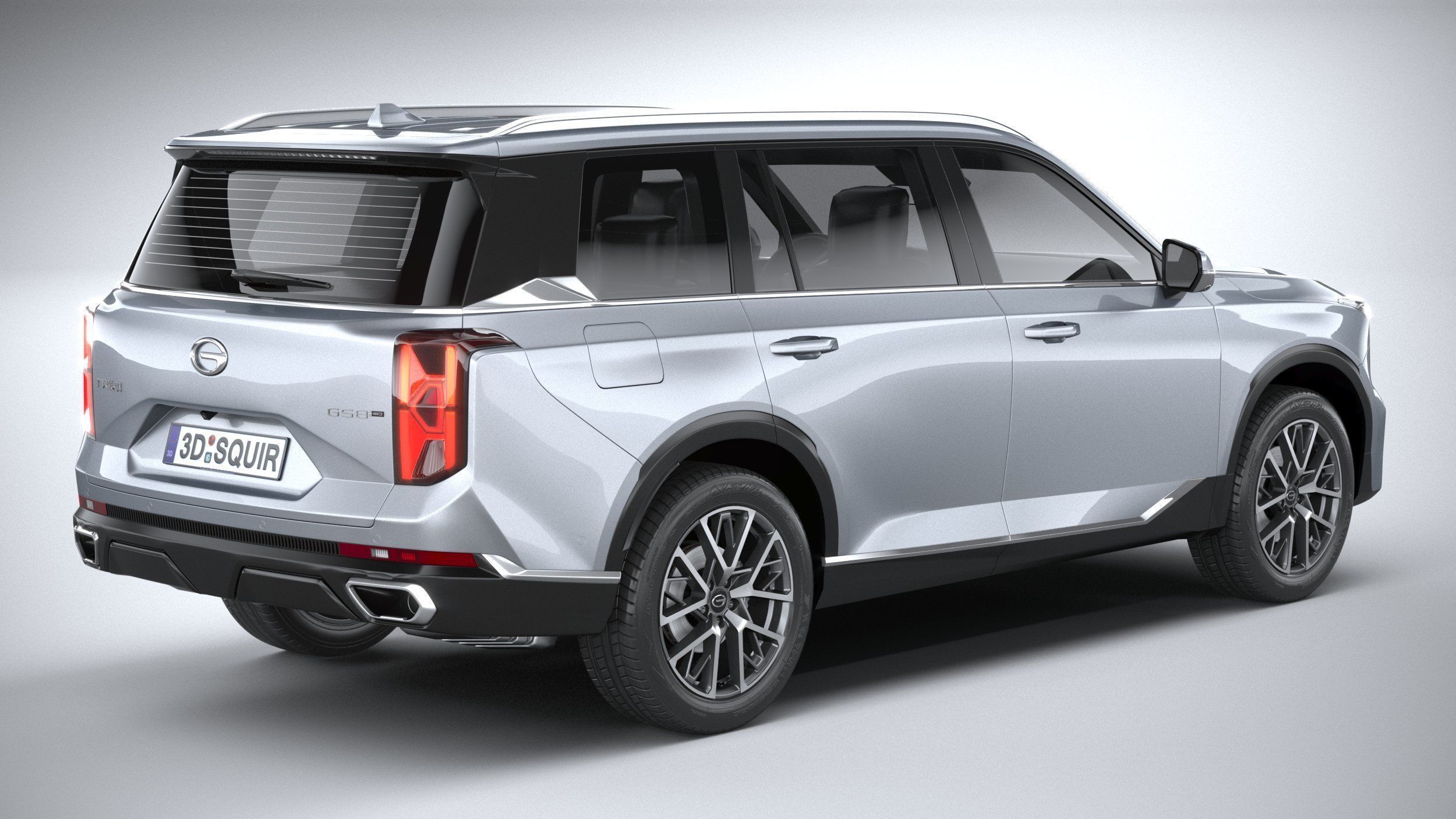 GAC Trumpchi GS8 2022 3D model_17